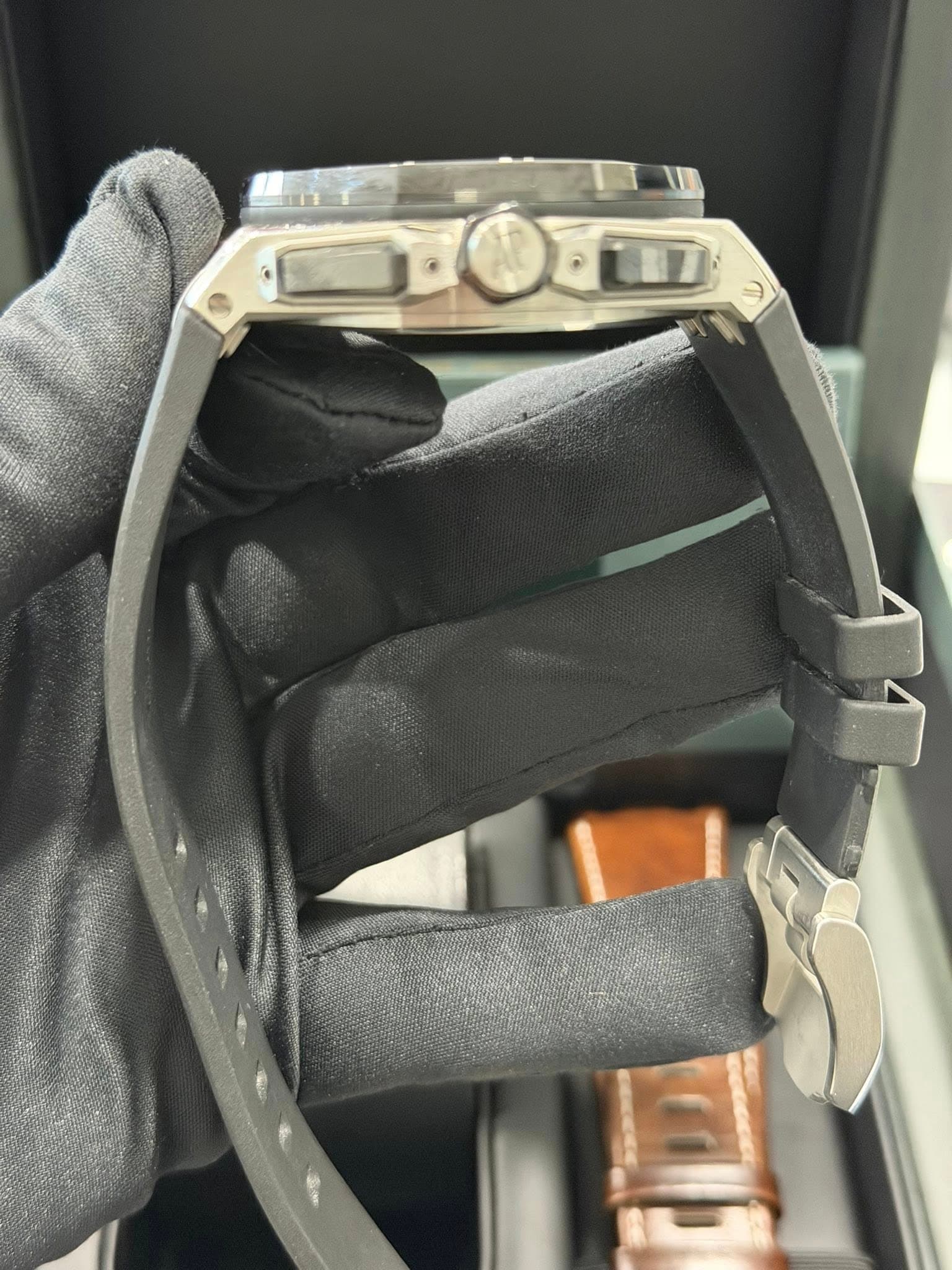 May be an image of wrist watch