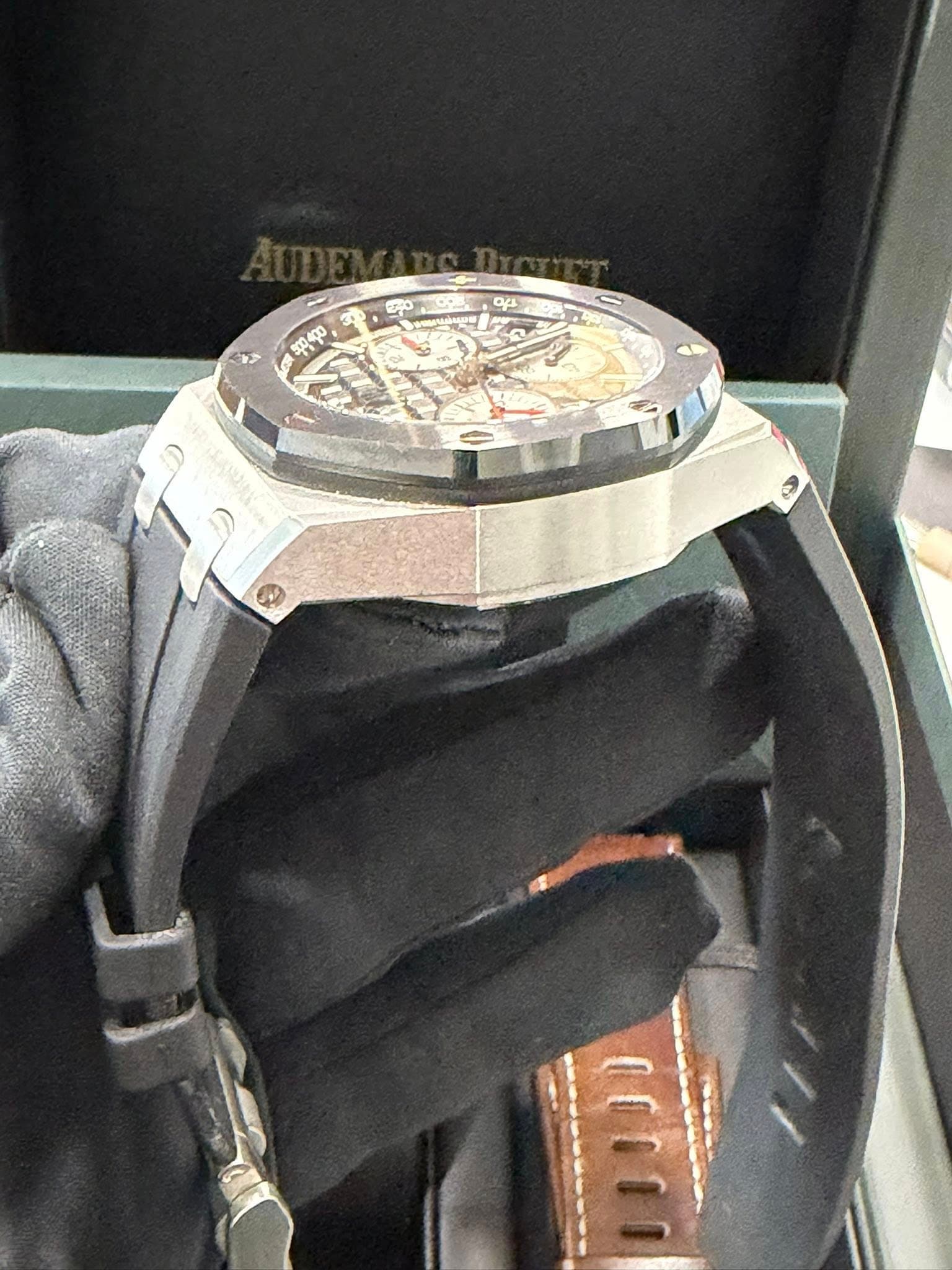 May be an image of digital watch and text