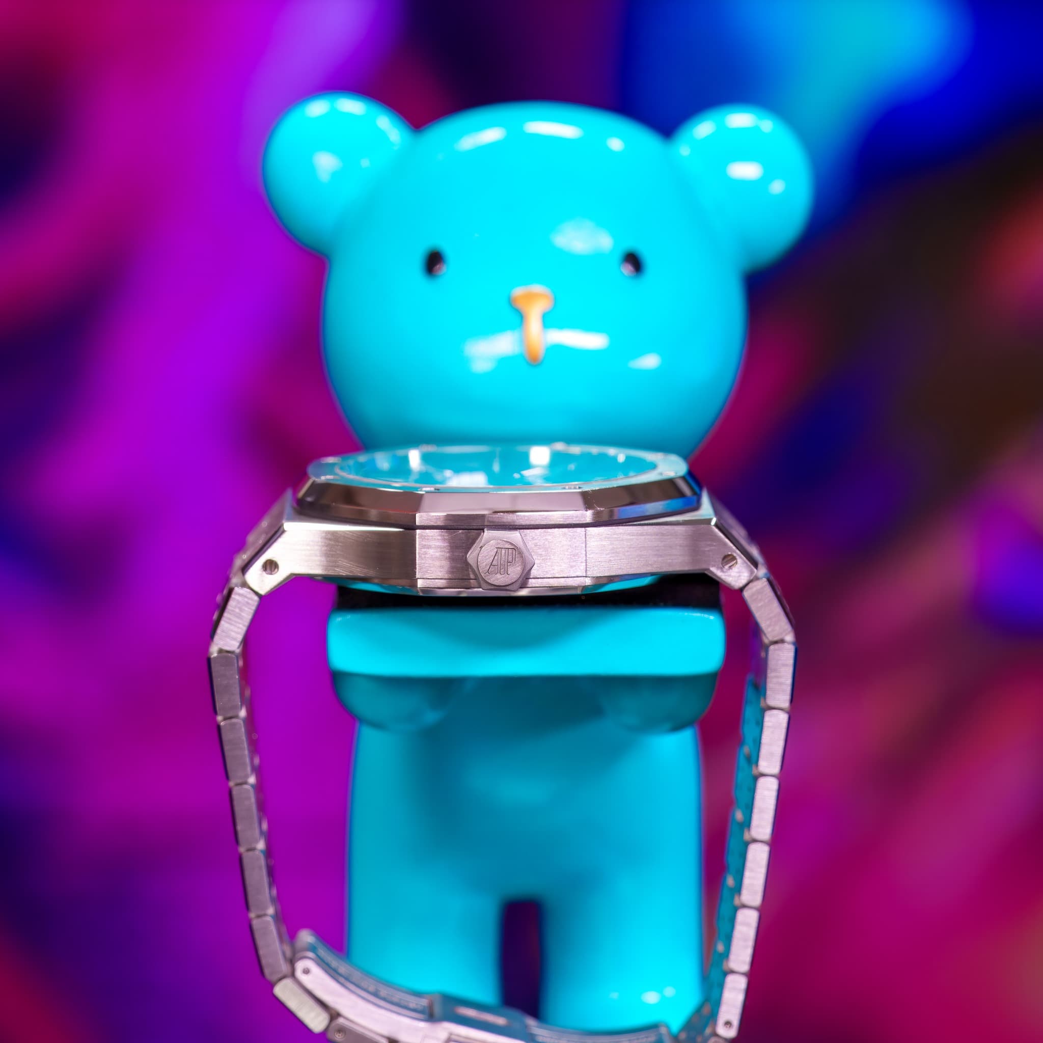 May be an image of wrist watch and toy