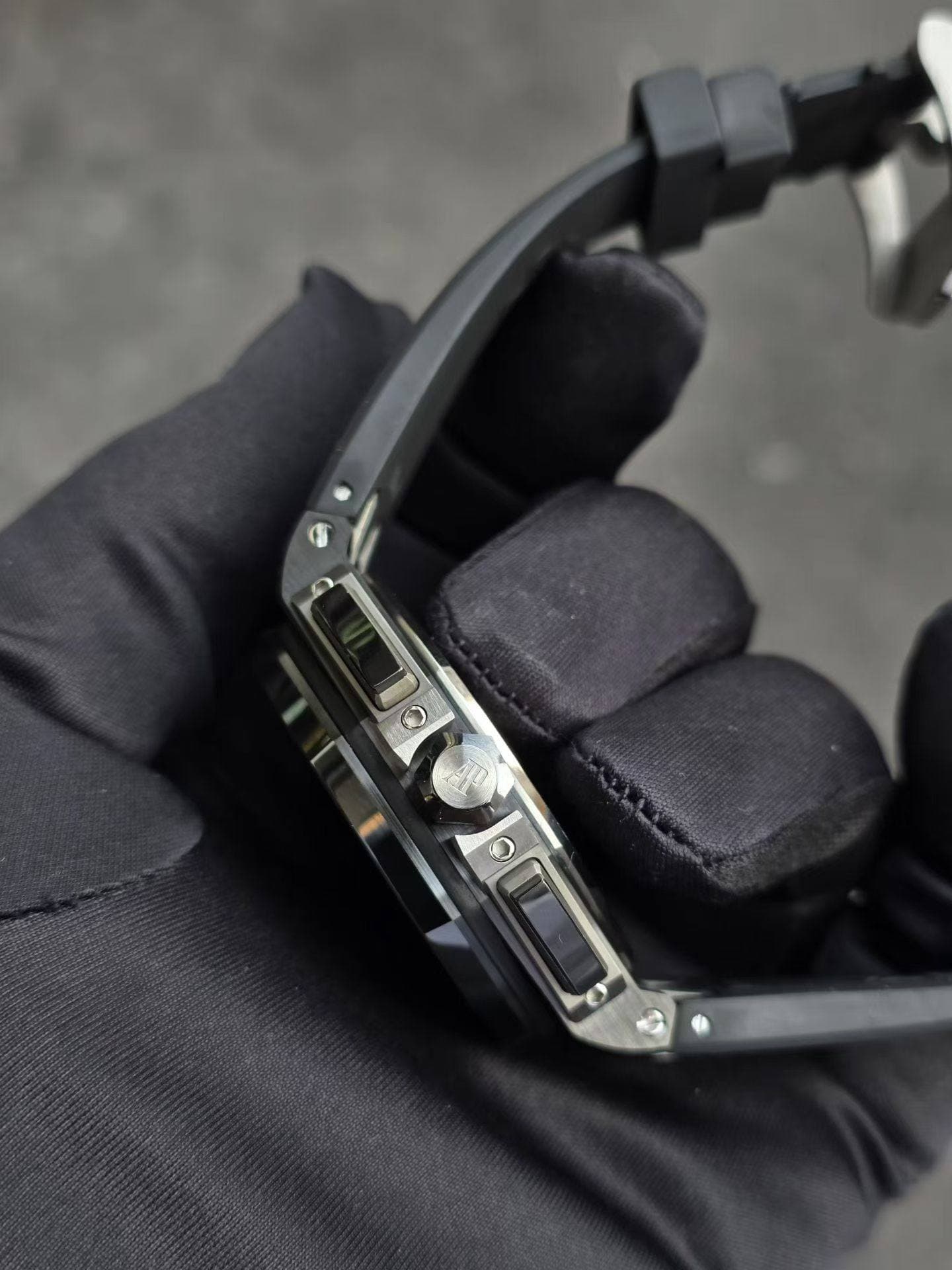 May be an image of eyewear and wrist watch