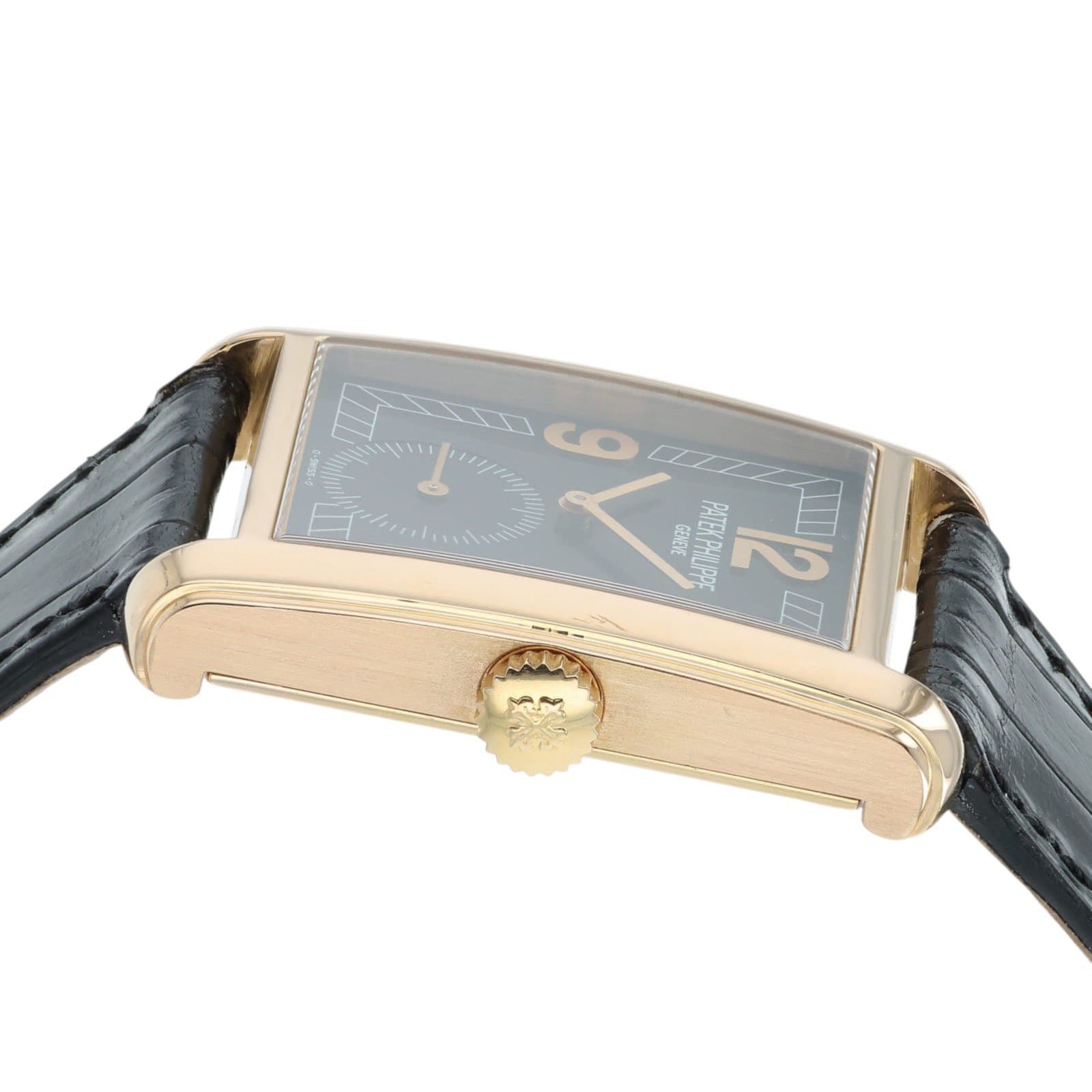 May be an image of wrist watch, leather and text