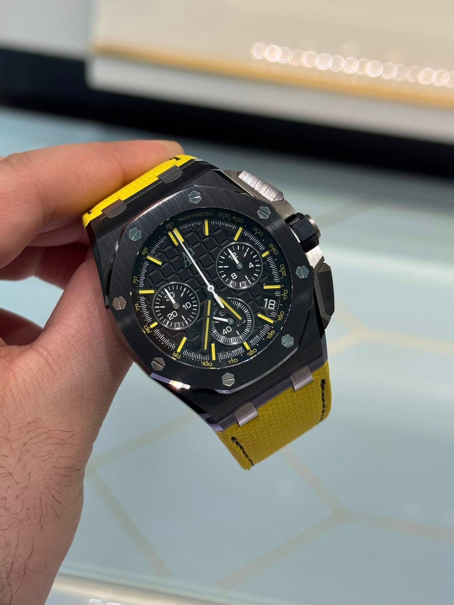 May be an image of digital watch and text