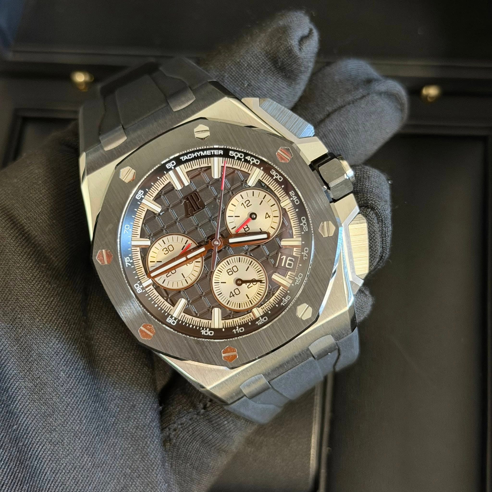 May be an image of wrist watch and text