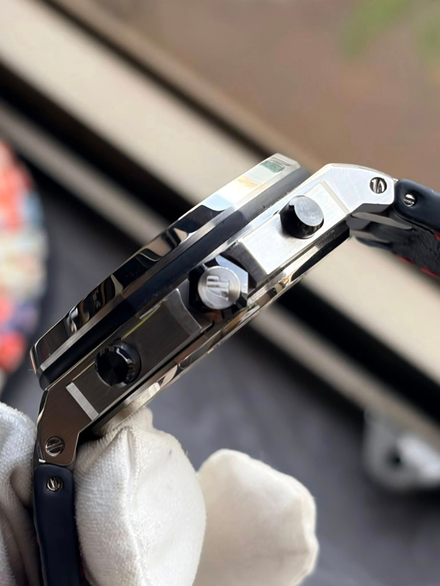 May be an image of knife and wrist watch