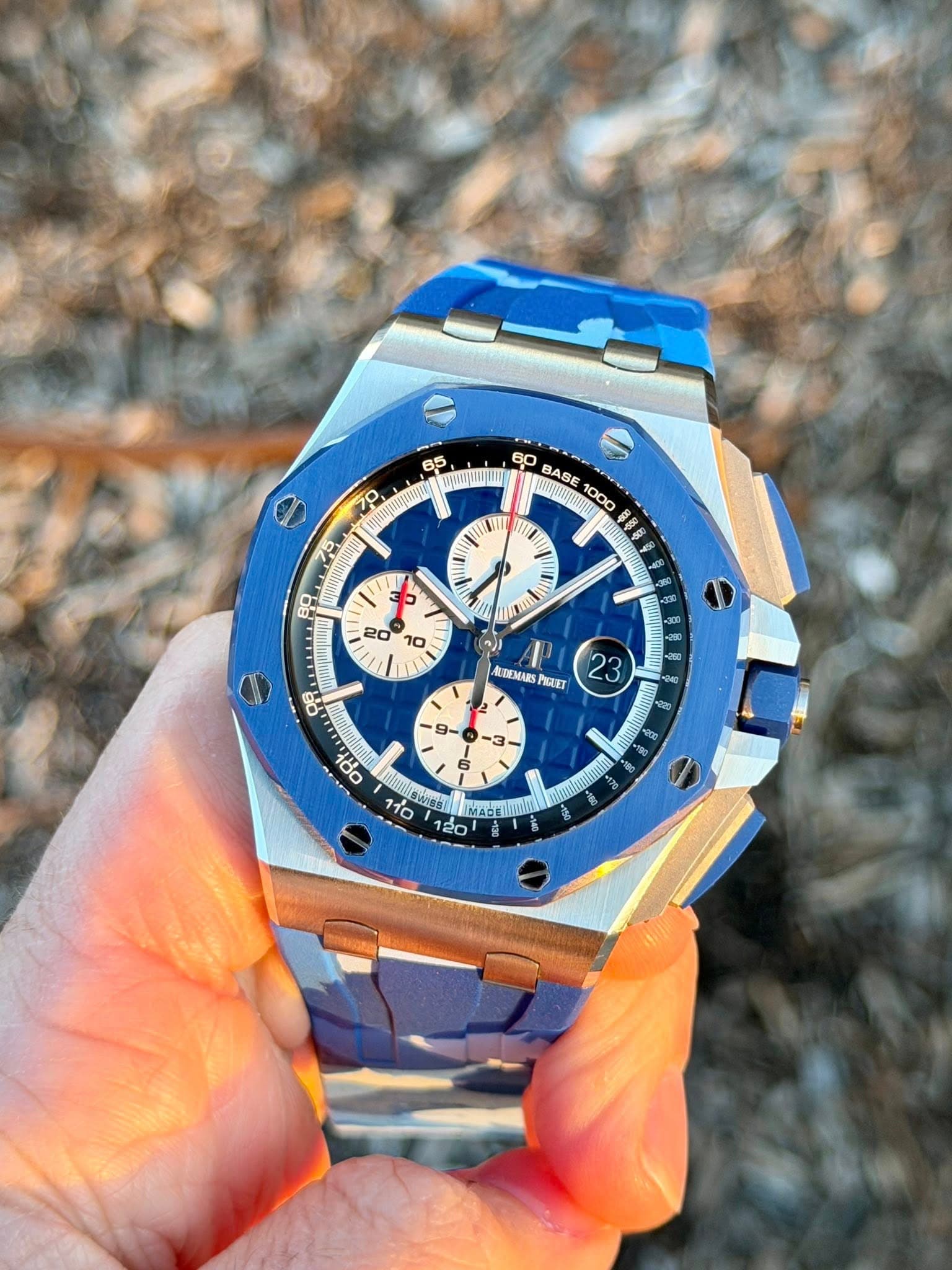 May be an image of wrist watch and text