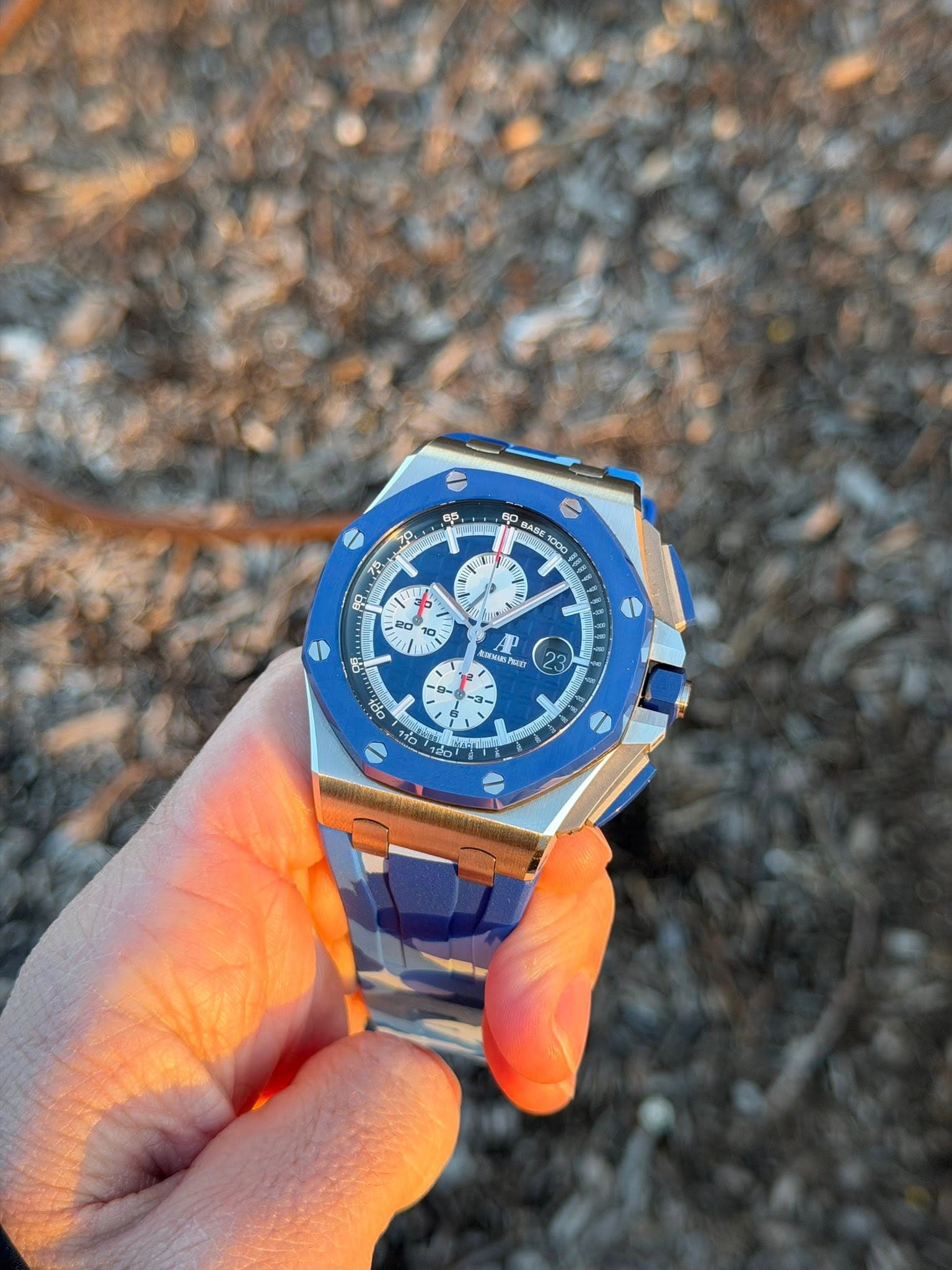 May be an image of digital watch and text