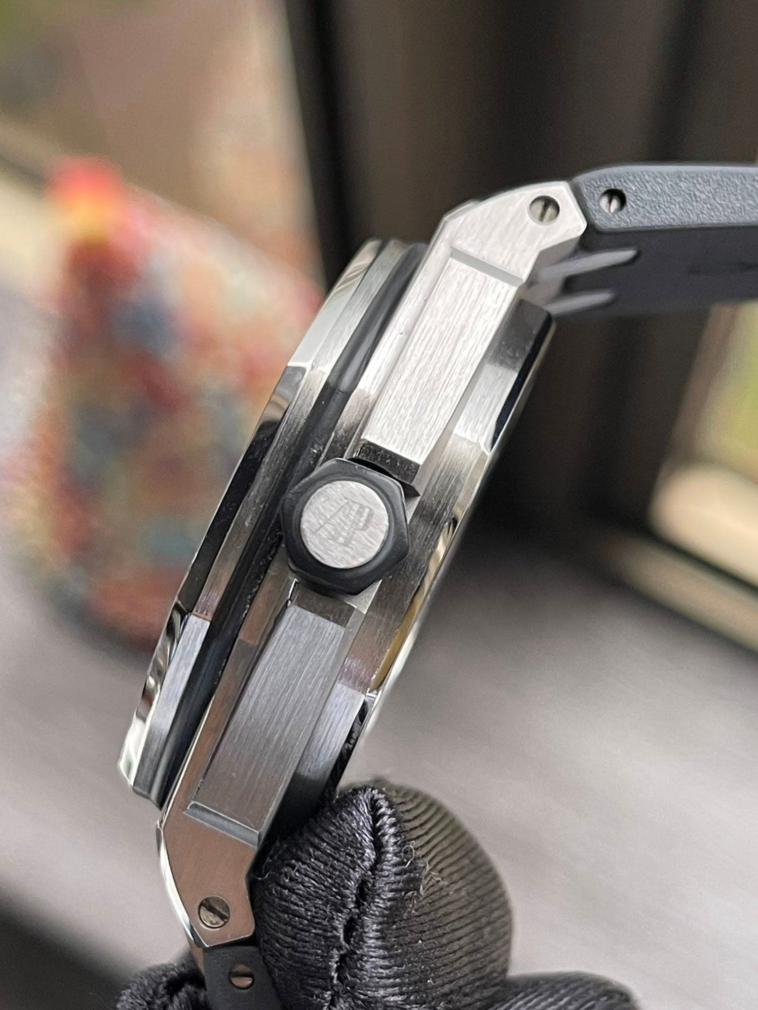 May be an image of knife and wrist watch