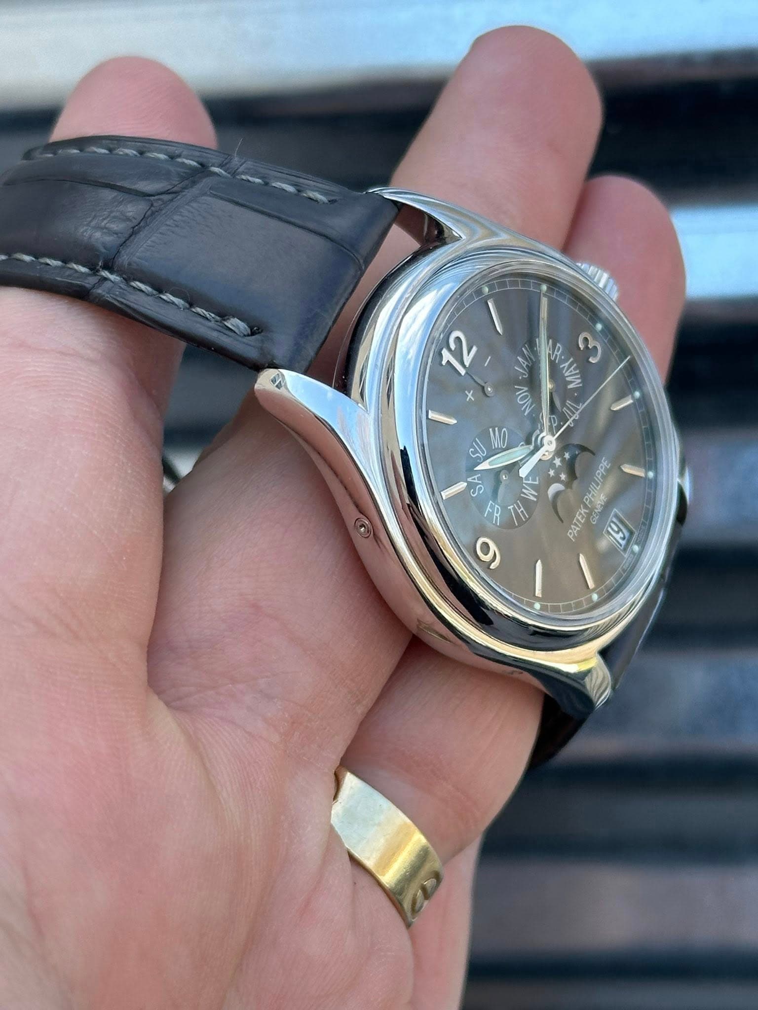 May be an image of wrist watch