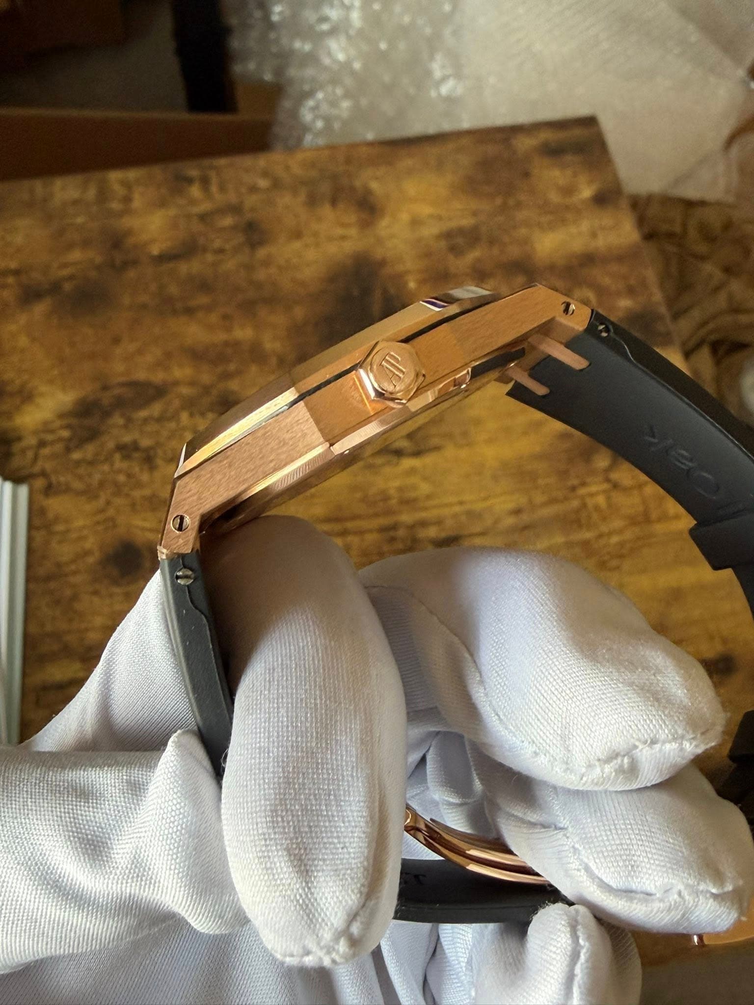 May be an image of eyewear and wrist watch