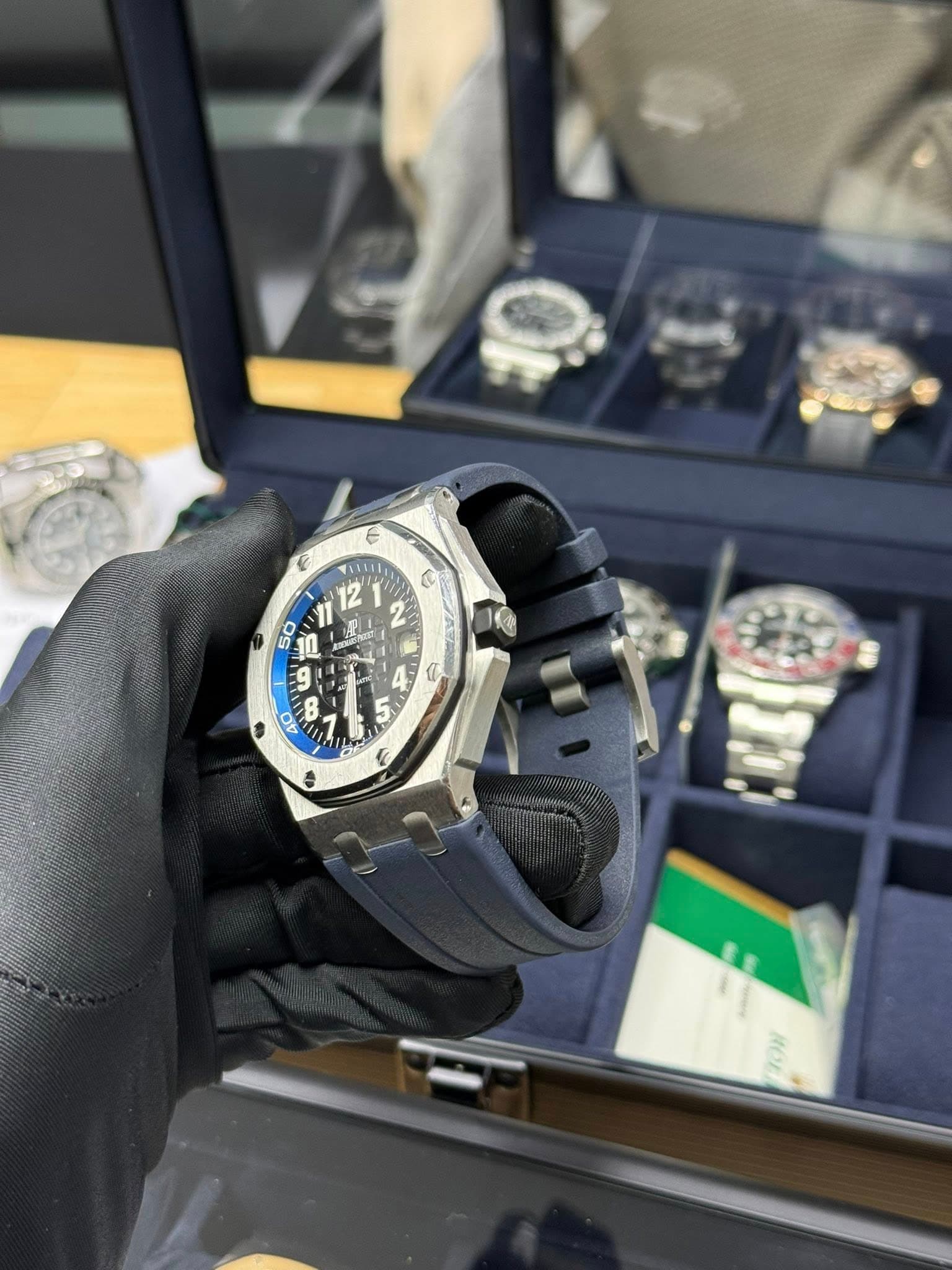 May be an image of wrist watch and text