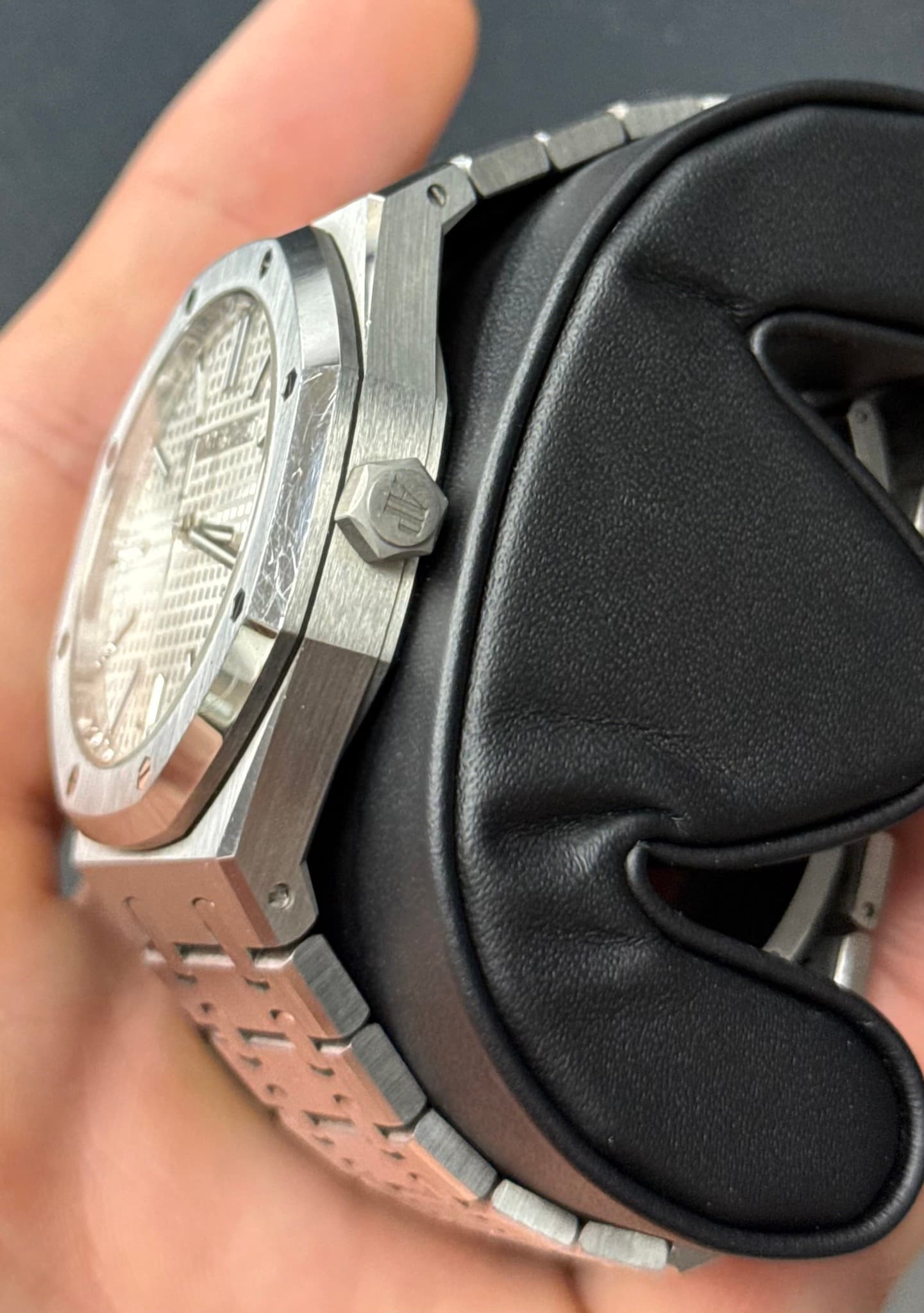 May be an image of wrist watch