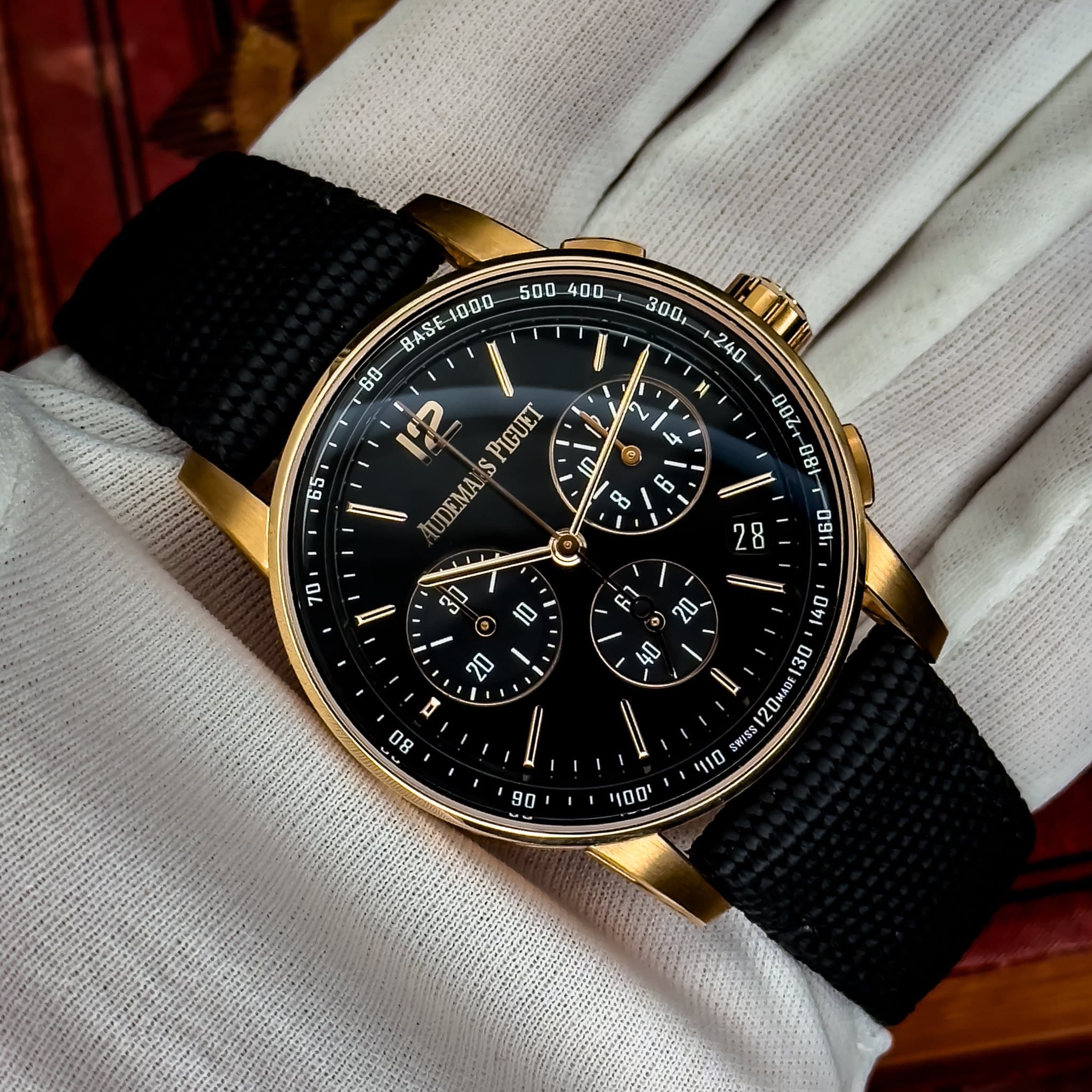 May be an image of wrist watch