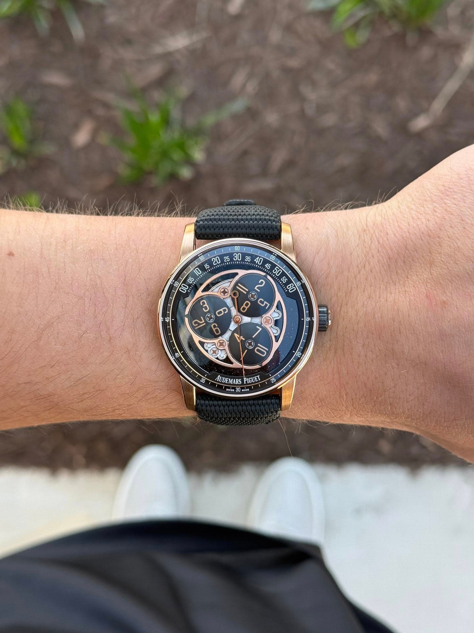 May be an image of wrist watch