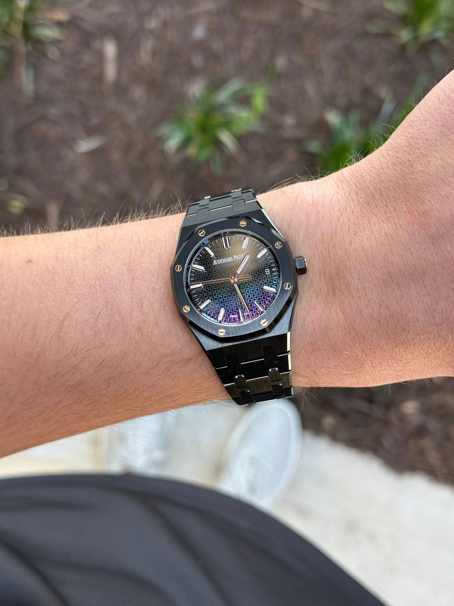 May be an image of digital watch and text