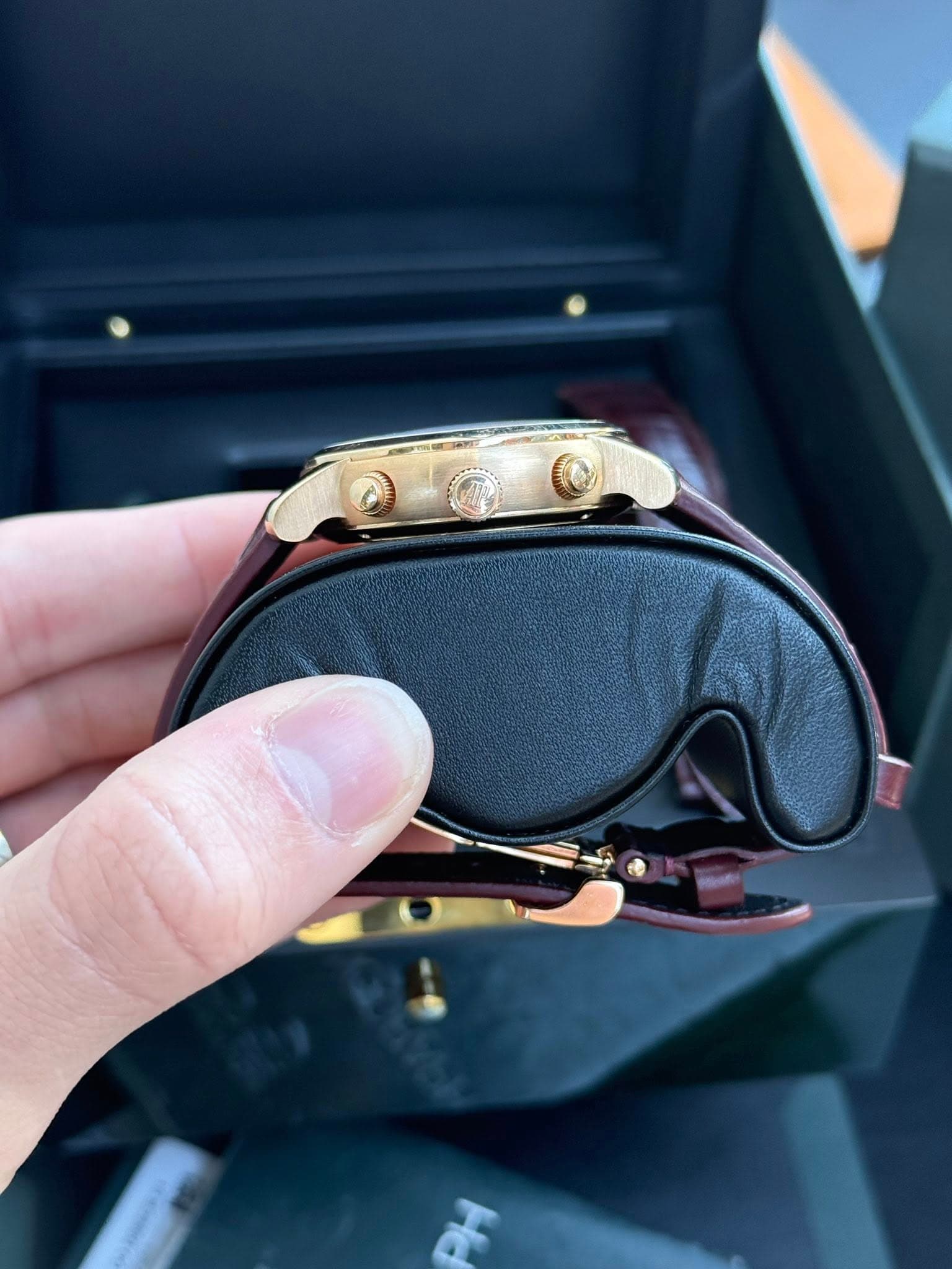 May be an image of wrist watch