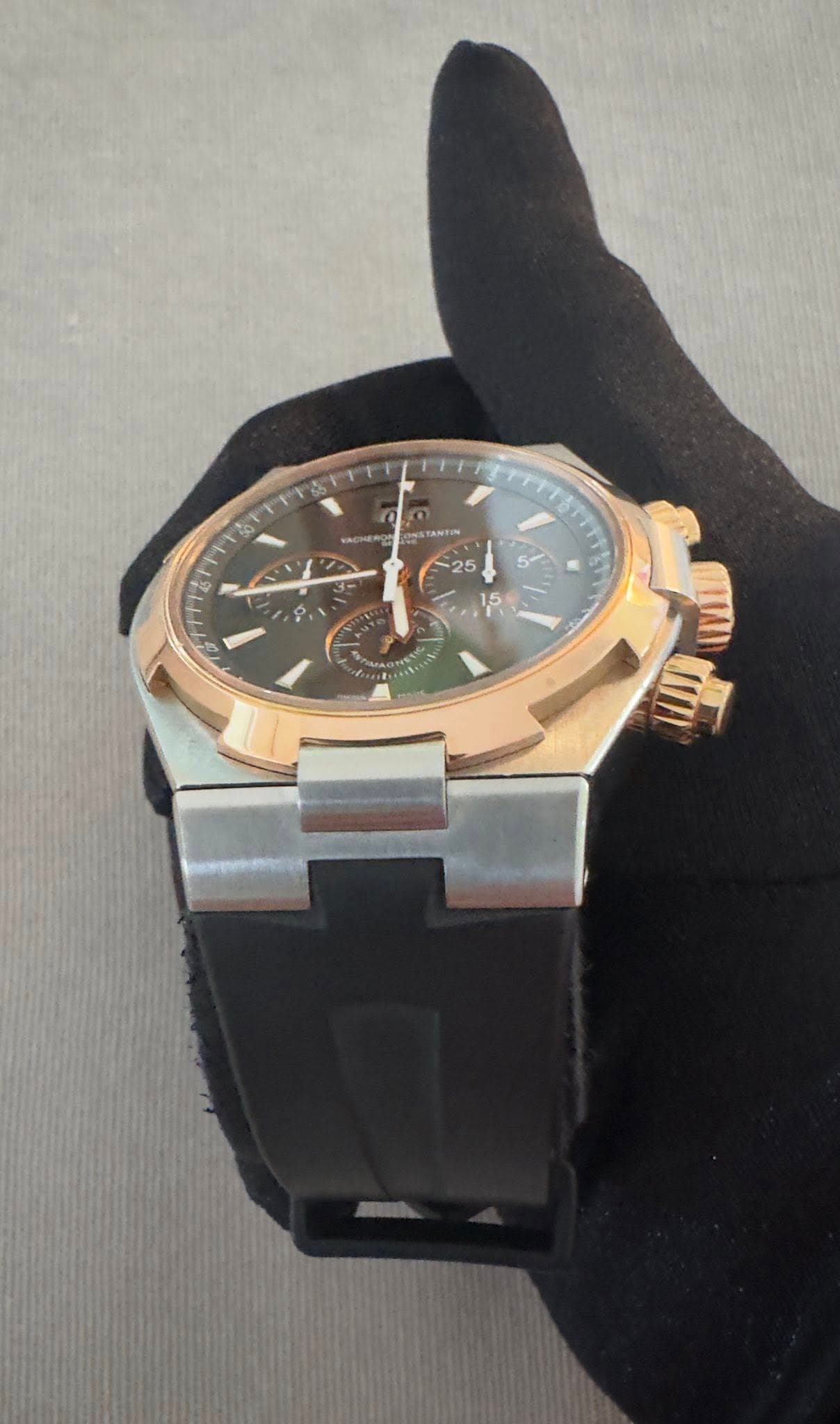 May be an image of wrist watch and text