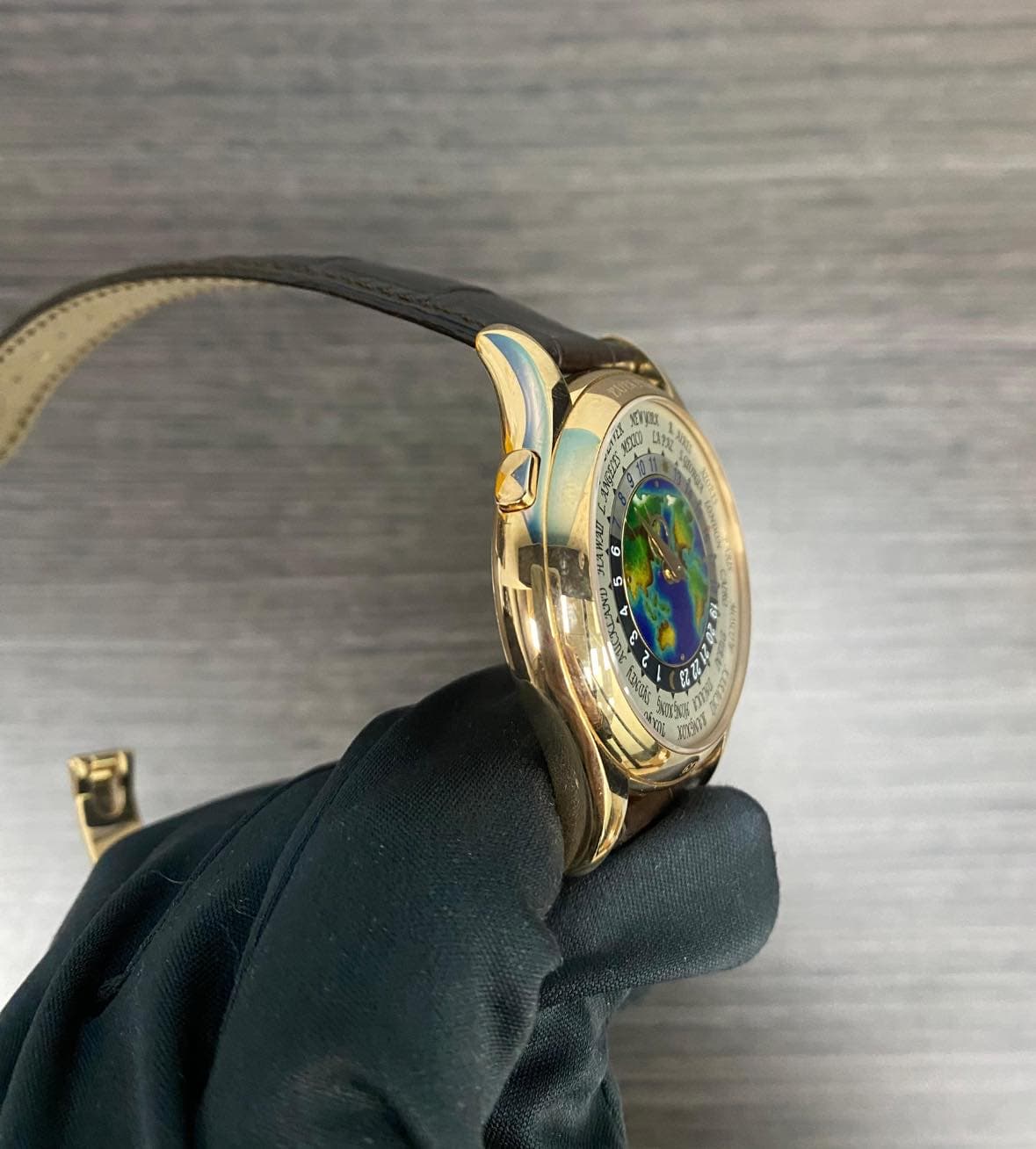 May be an image of wrist watch and jewelry