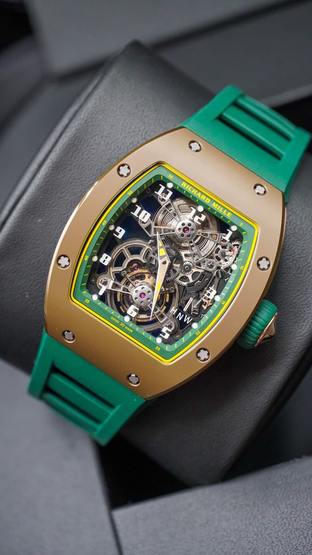 May be an image of wrist watch and text