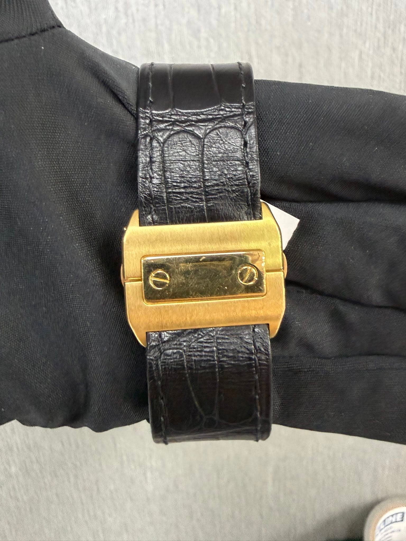 May be an image of wrist watch and leather