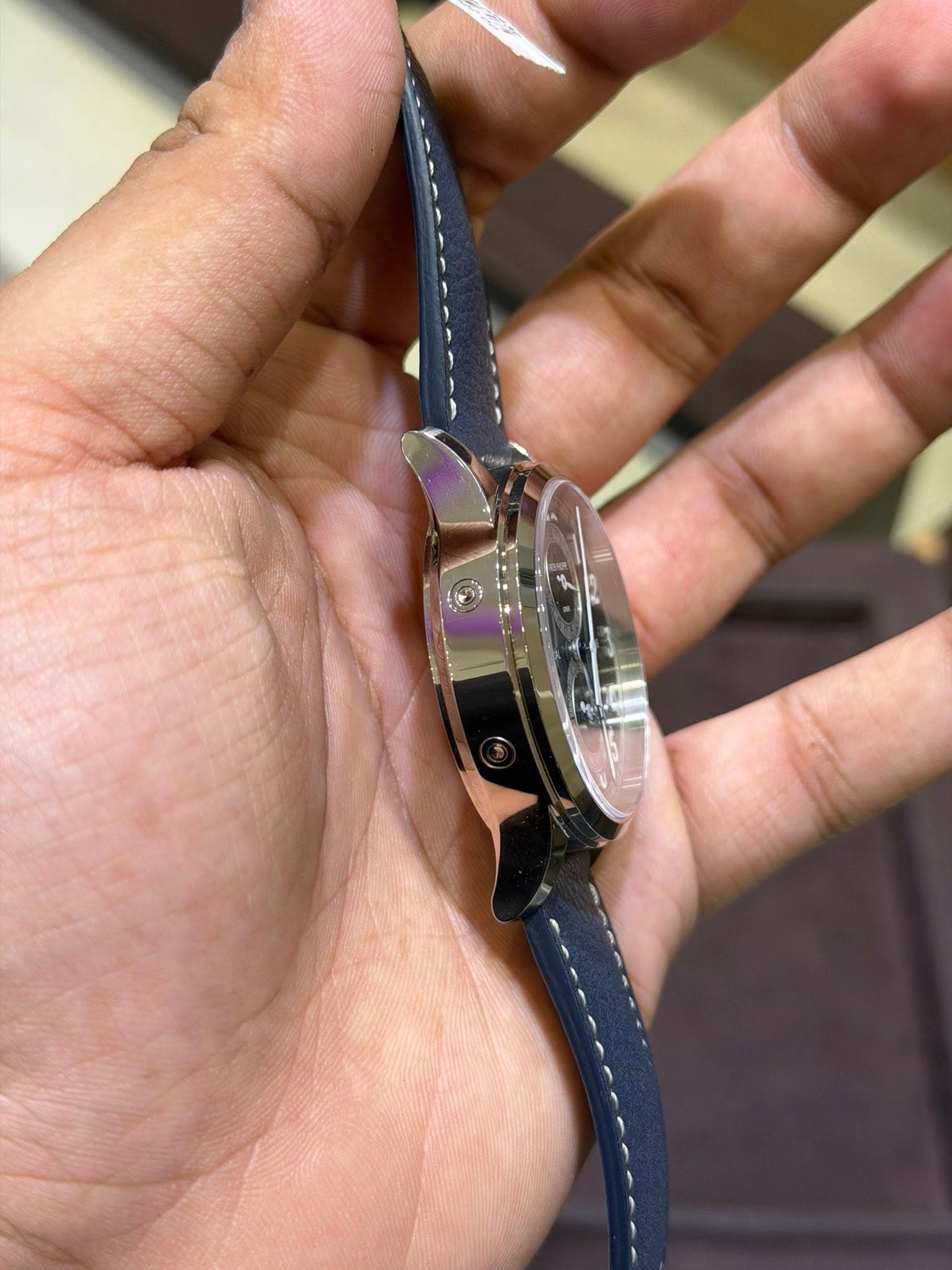 May be an image of wrist watch