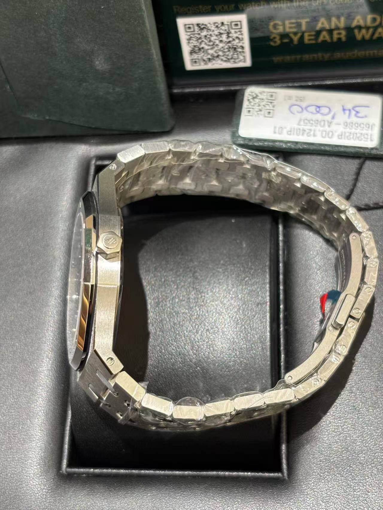 May be an image of digital watch and text