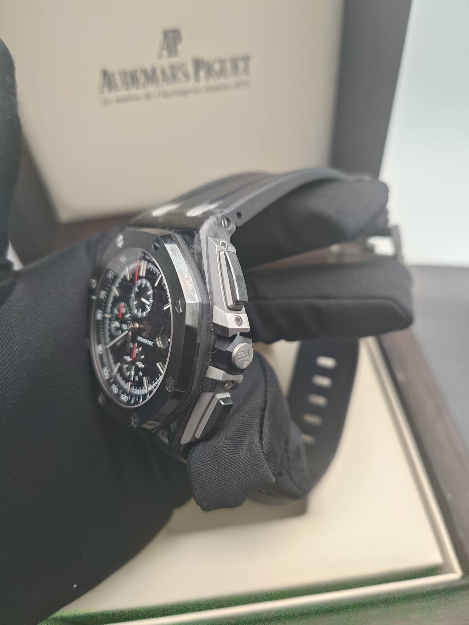May be an image of wrist watch and text