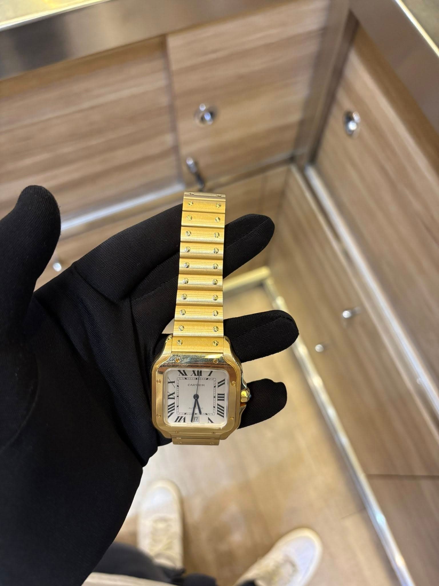 May be an image of digital watch and text