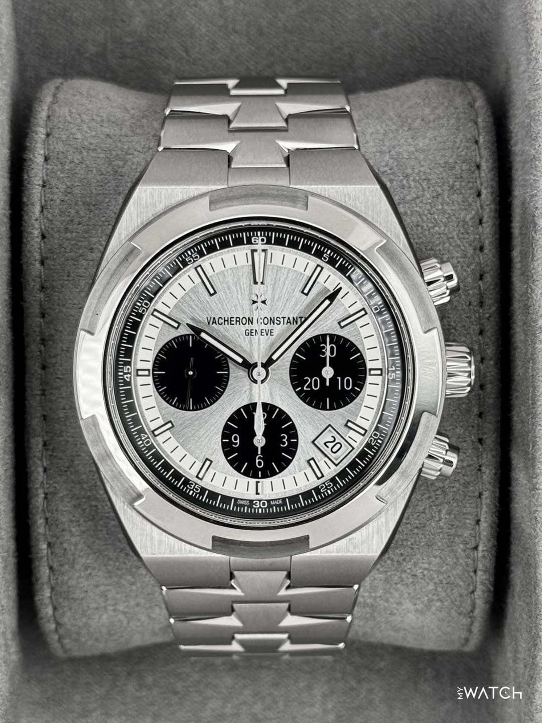 May be an image of wrist watch and text that says 'គ្រេះ" ששיןי 50 VACHERON VACHERONC:ONSTANT ONSTANT GENEVE EVE GEN 30 ١١ 20 10 ထ 3 9 D 6 OF 20 20 I ็ยน 20 3 แ0กท WATCH'