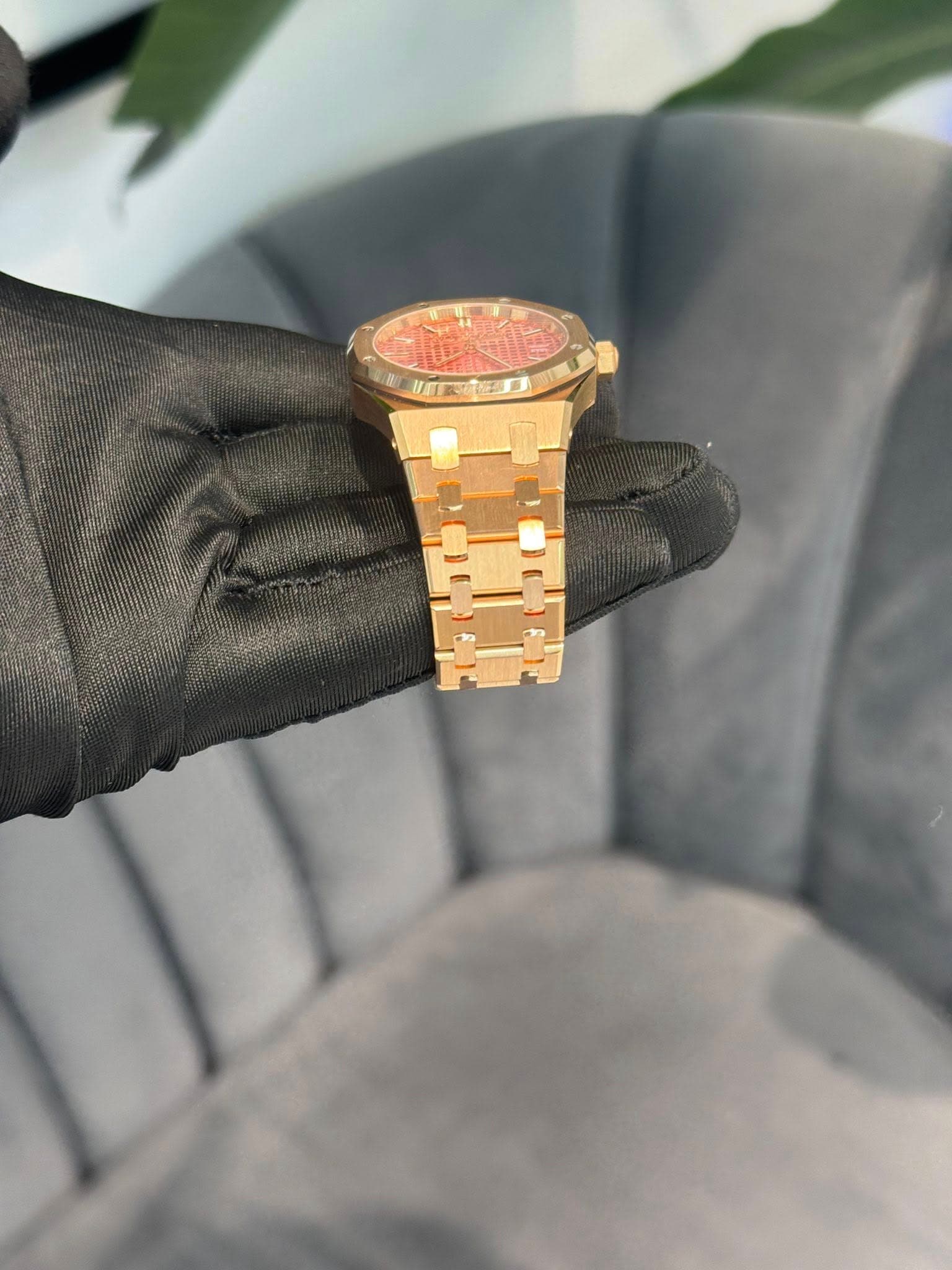 May be an image of wrist watch