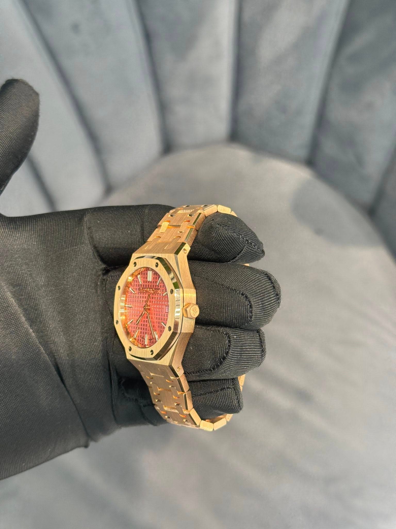 May be an image of wrist watch