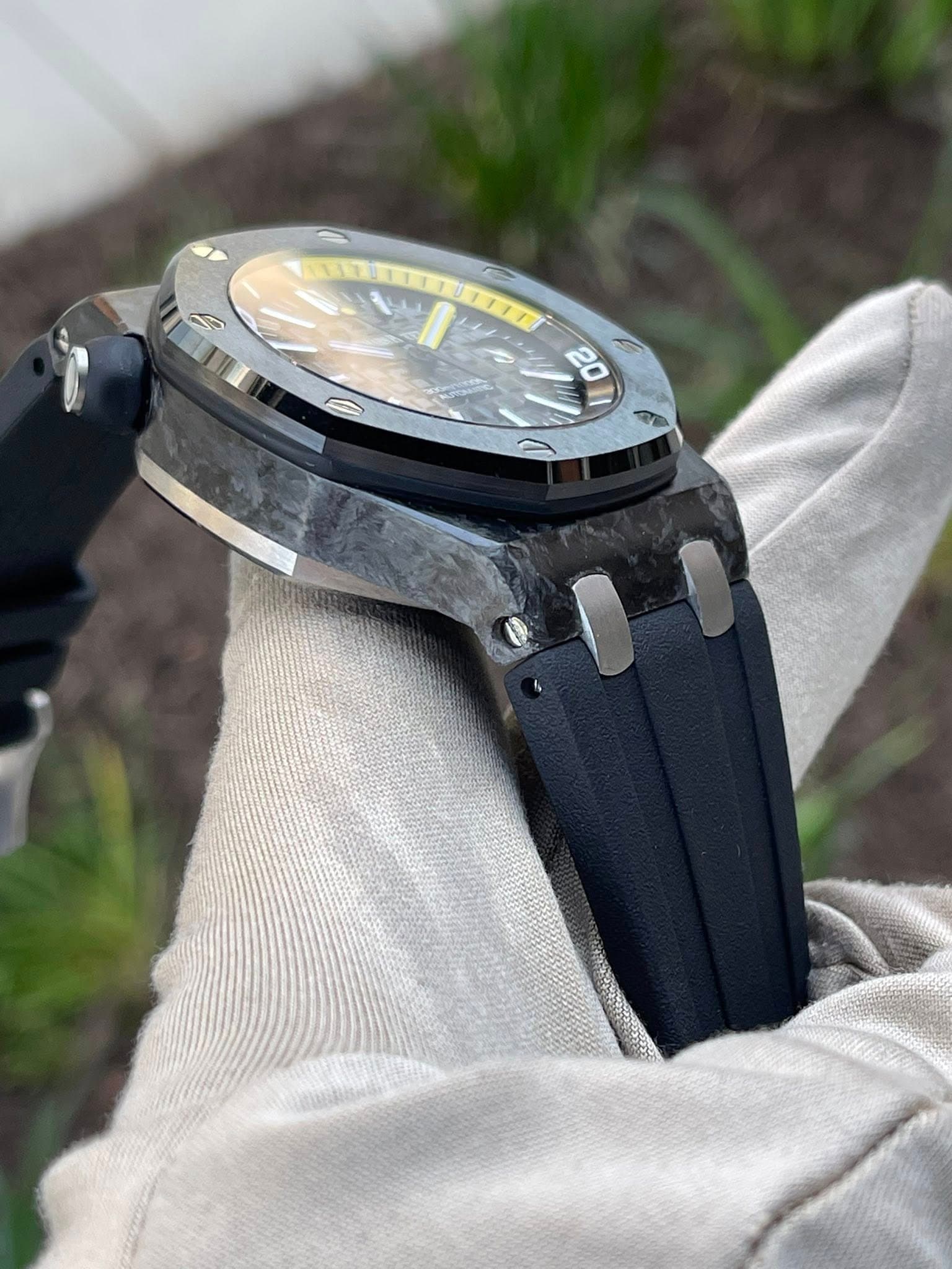 May be an image of digital watch and text