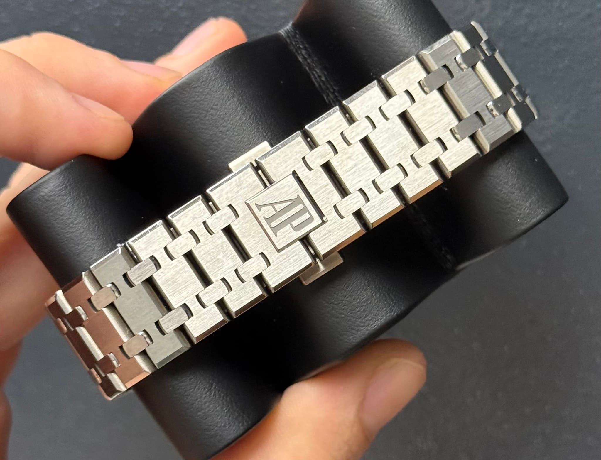 May be an image of wrist watch and leather