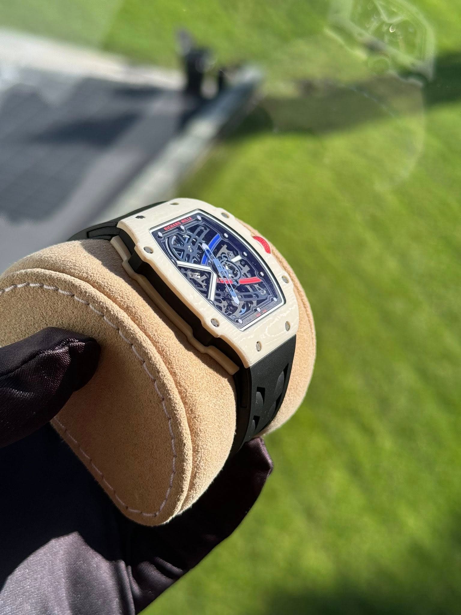 May be an image of digital watch and text