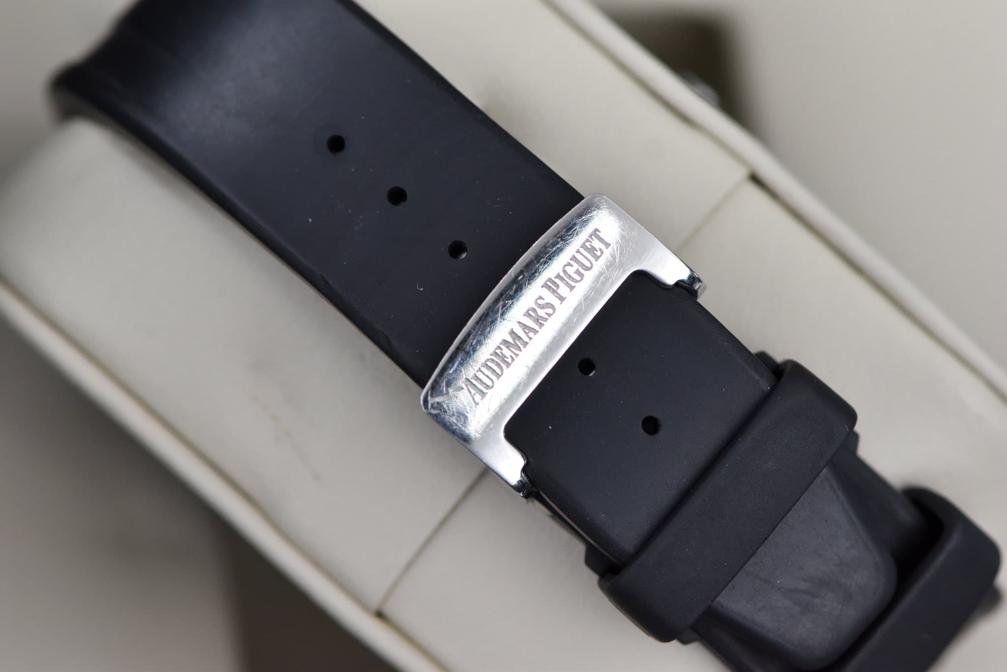May be an image of wrist watch and leather