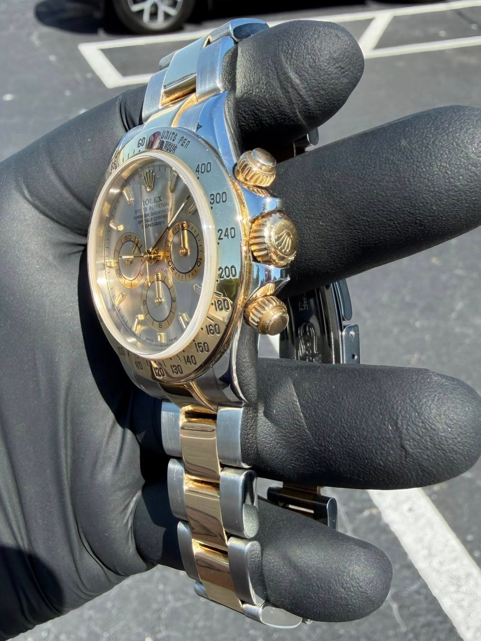 May be an image of wrist watch