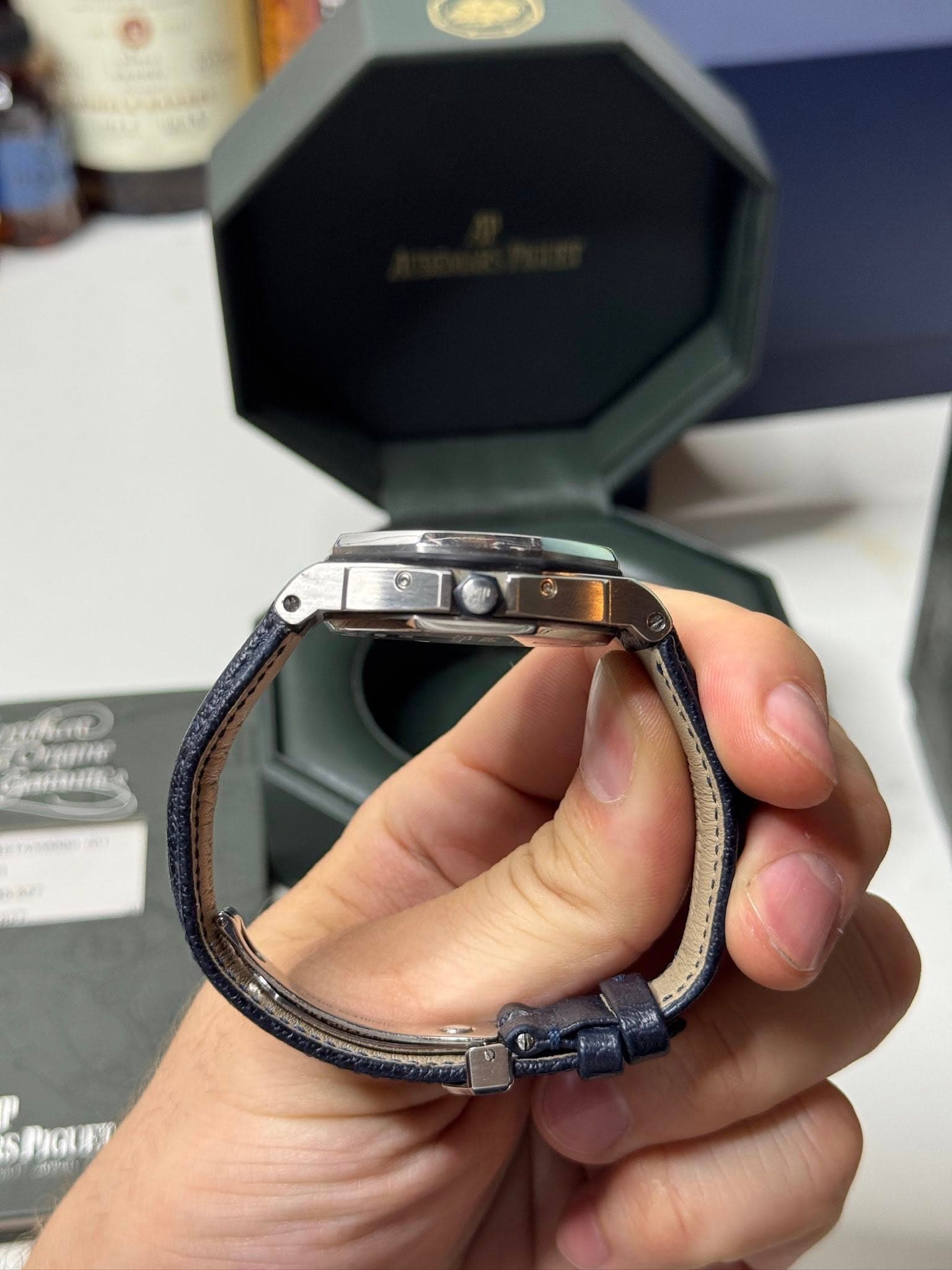 May be an image of wrist watch