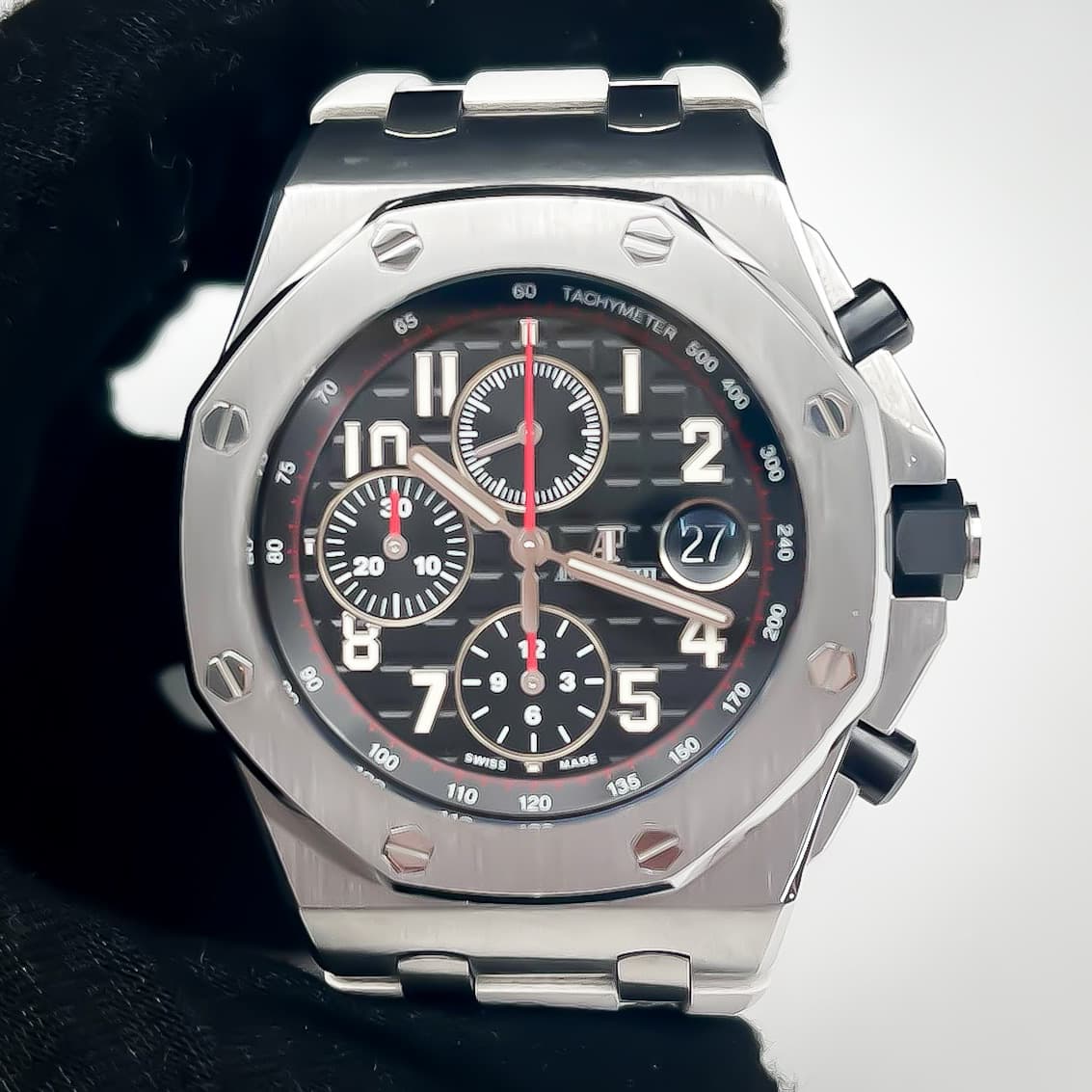 May be an image of wrist watch and text that says '60 65 m T0 חן α 75 S 3 0 nhi ACHYME TER ከ ٢ 0V0 य्ग ® 6APЙ 150 135 M : 9 : SWISS 110 120'