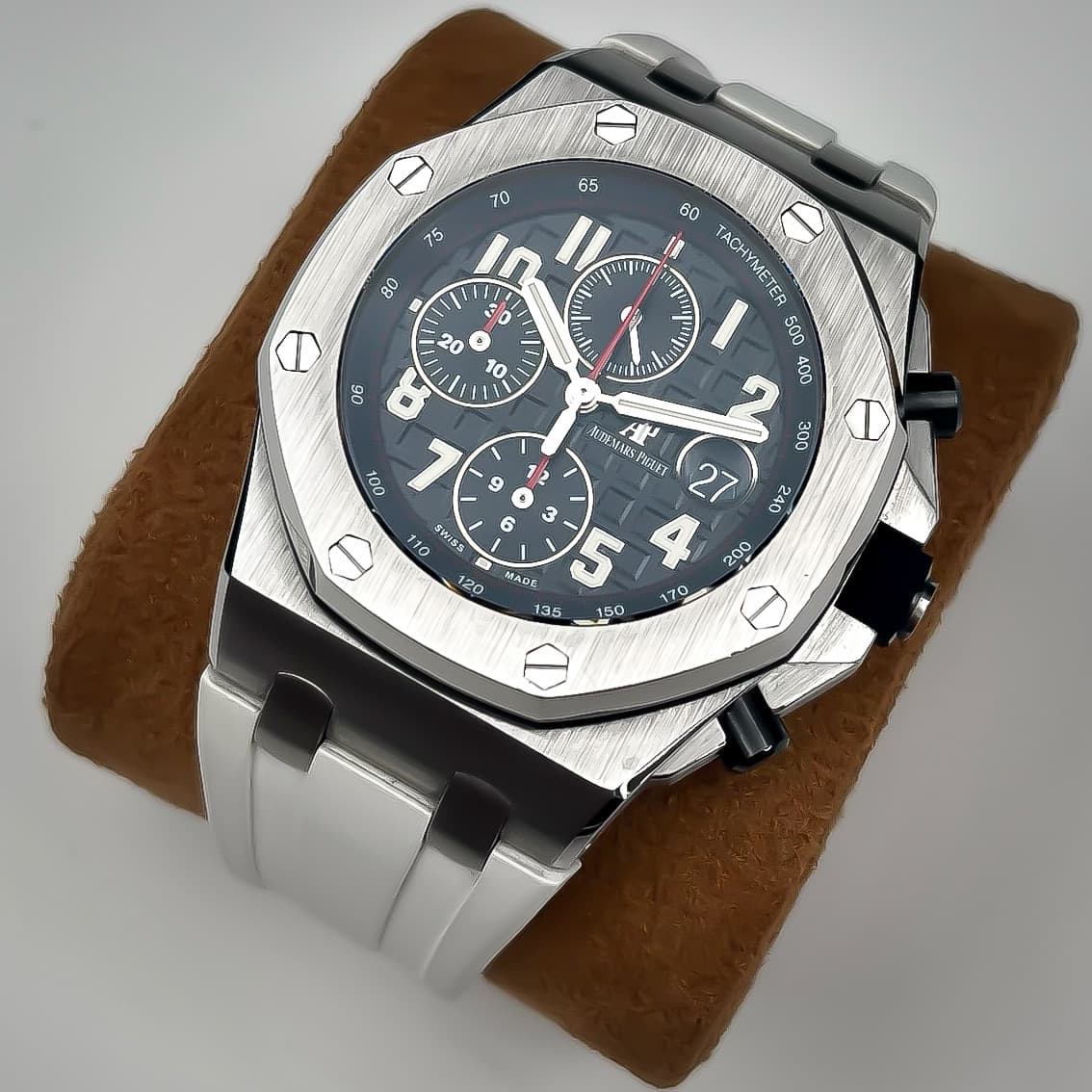 May be an image of wrist watch and text that says '65 75 80 T0 AI ก erluntas ชปไนะ 20 O o6 10 50 TACHYMETER AENAE PREFT 100 7 9 g 1 4 b a 110 TNiNS SWISS OOE 3 6 6 20 MADE 13.5 ヤ '