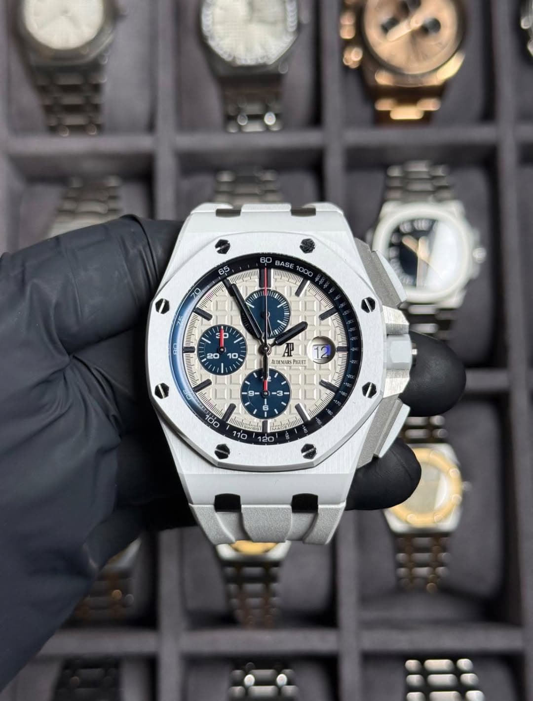 May be an image of wrist watch and text