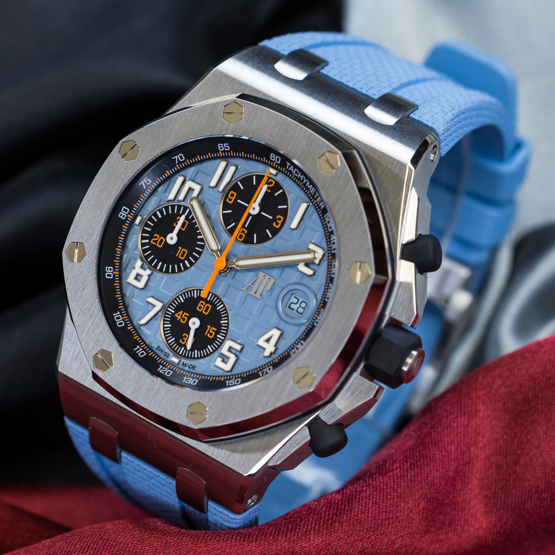 May be an image of wrist watch and text