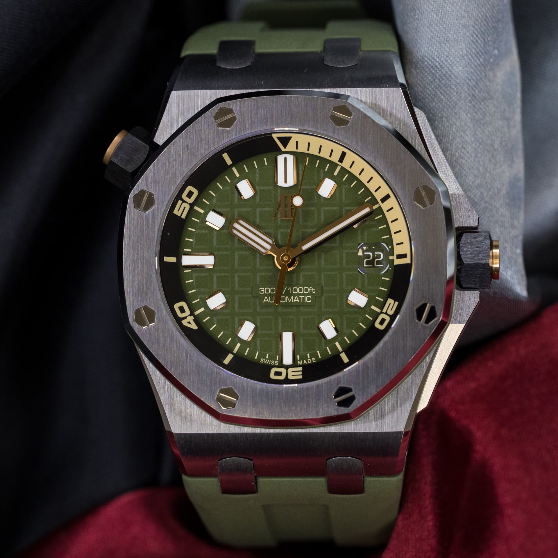 May be an image of wrist watch and text