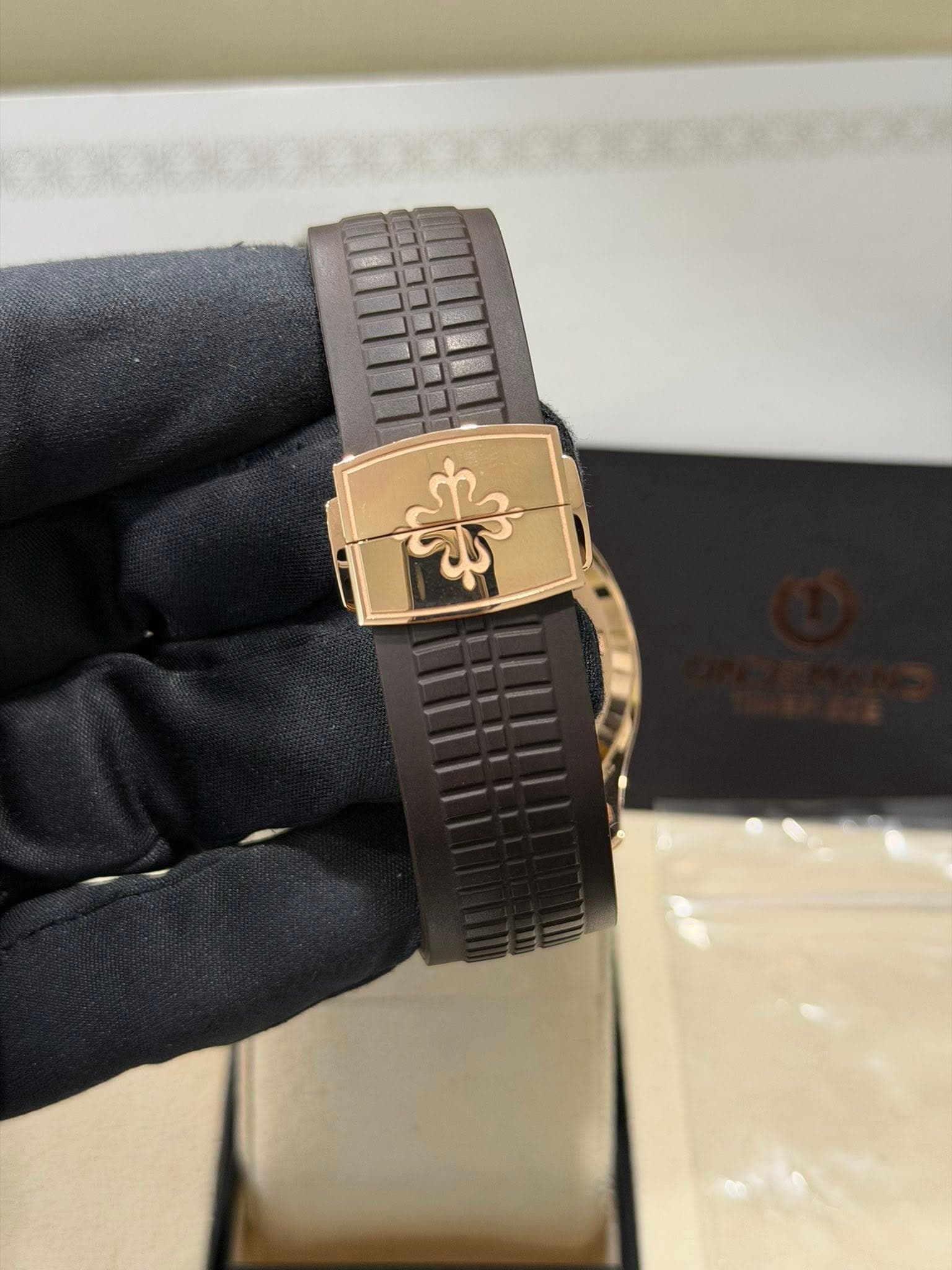 May be an image of wrist watch