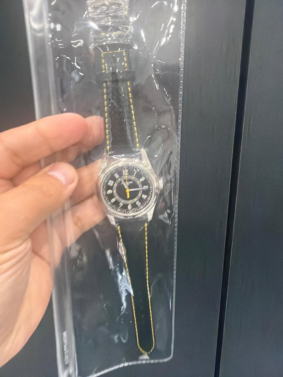 May be an image of digital watch and text