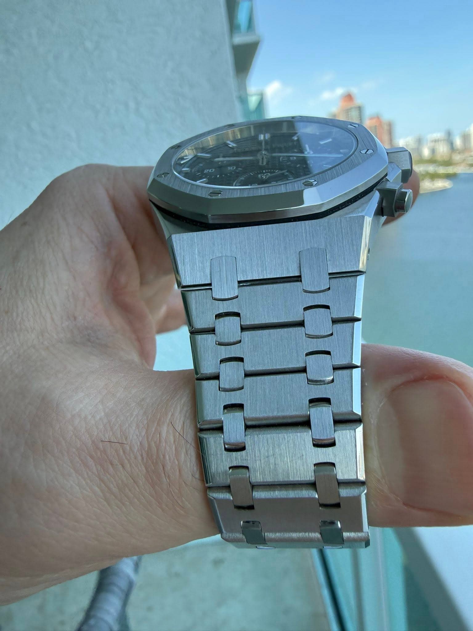 May be an image of digital watch and text