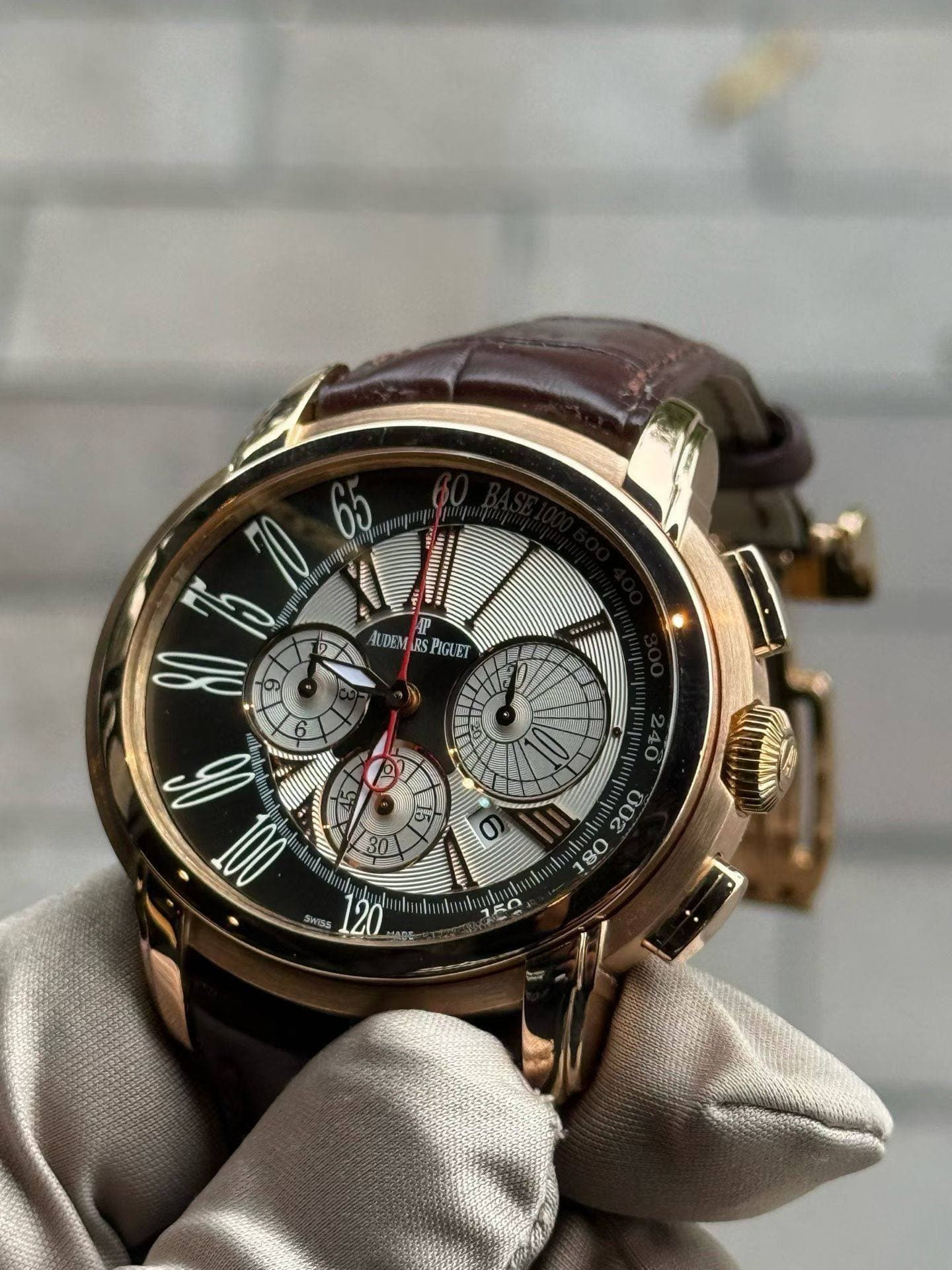 May be an image of wrist watch and text