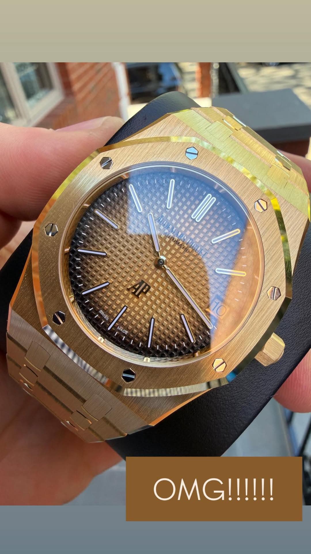 May be an image of digital watch and text