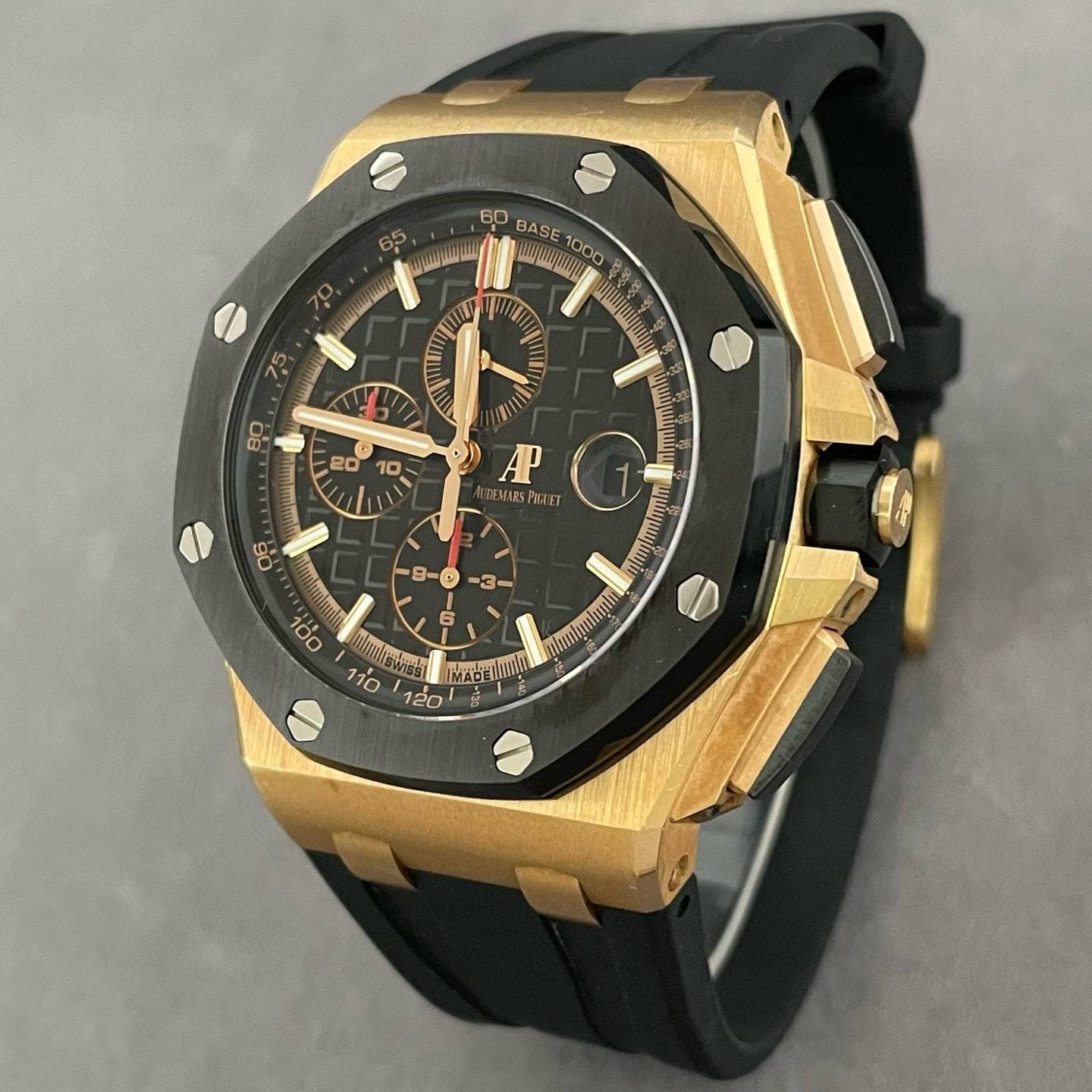 May be an image of wrist watch and text