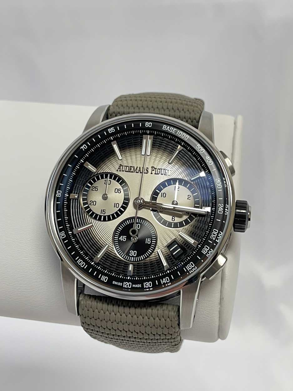 May be an image of wrist watch and text that says '65 60 70 BASE AUDEMAS PIGUL or 10 300 ? 2 မ 06 I1I 0 6 2A د υи LUU 180 เบบ เบบ 110 SWISS 20 MADE 130 180 IU 140'