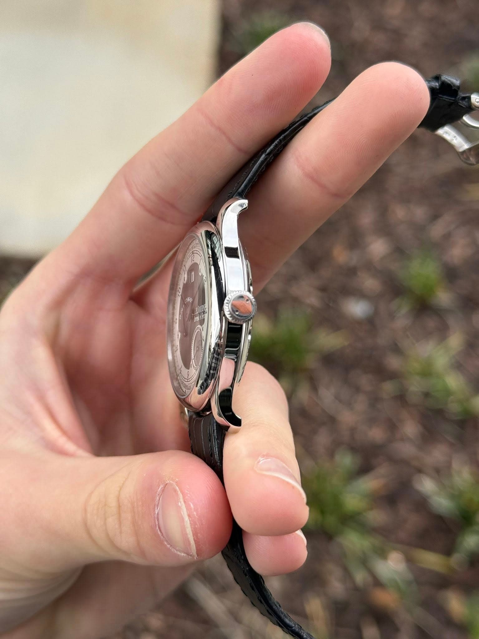 May be an image of wrist watch and eyeglasses