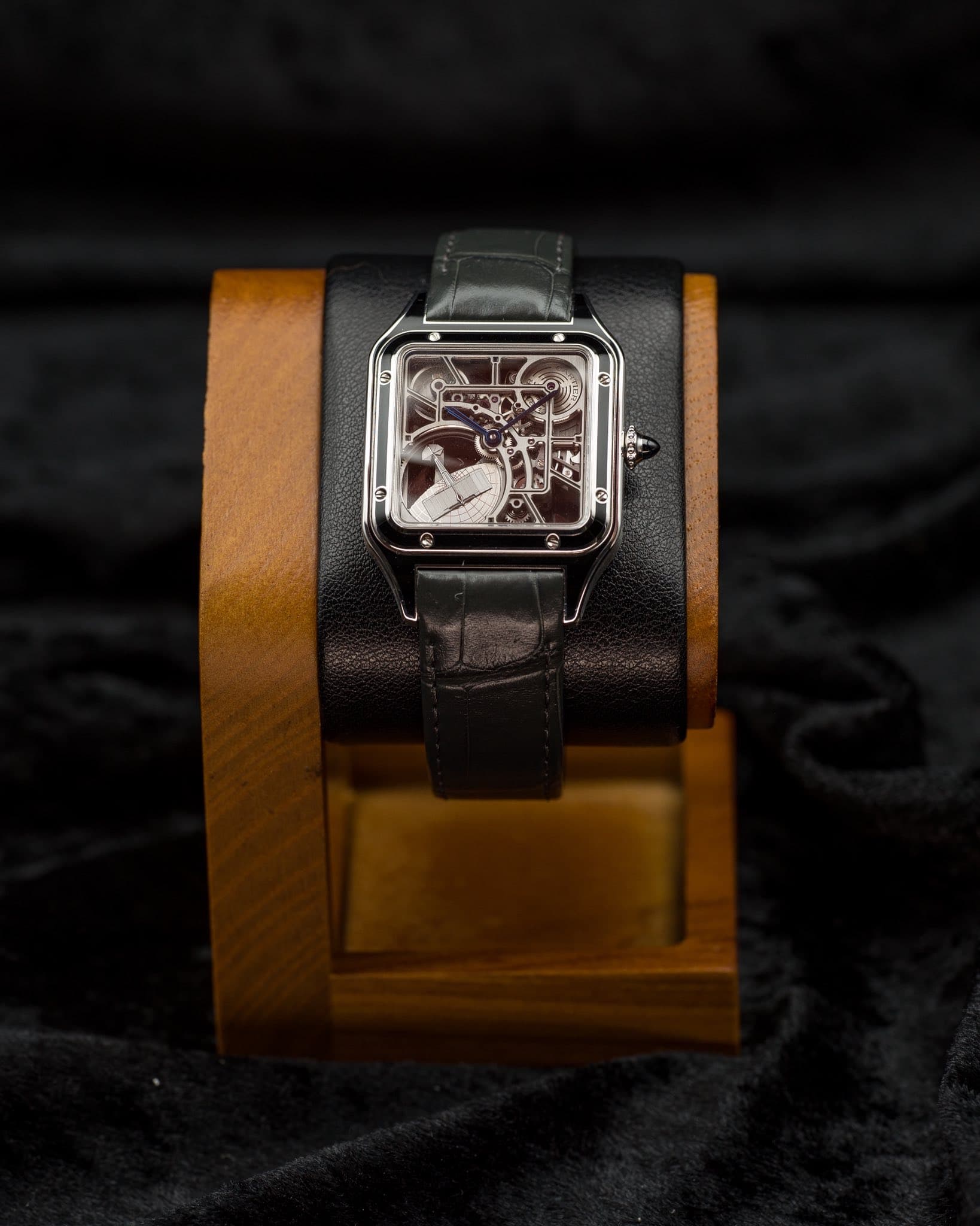 May be an image of wrist watch and leather
